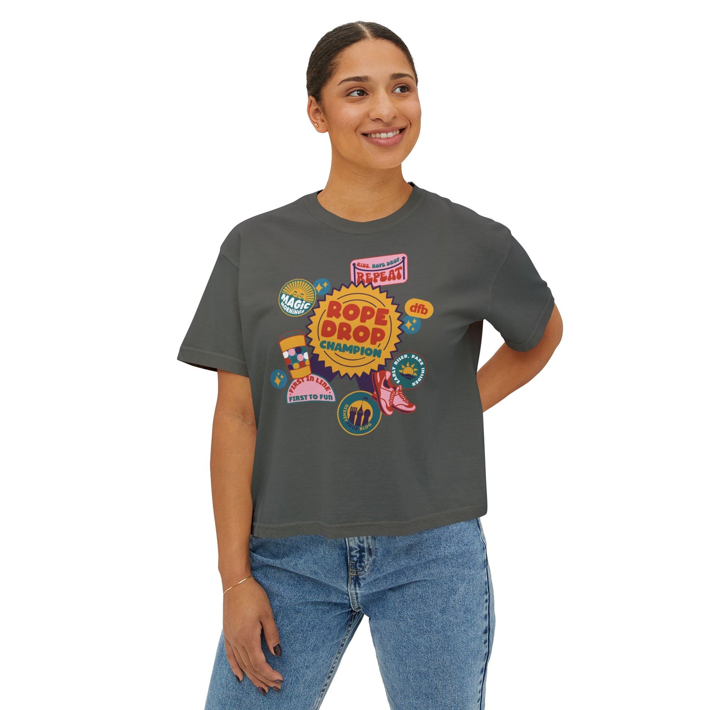 Rope Drop Champion - Women's Boxy Tee