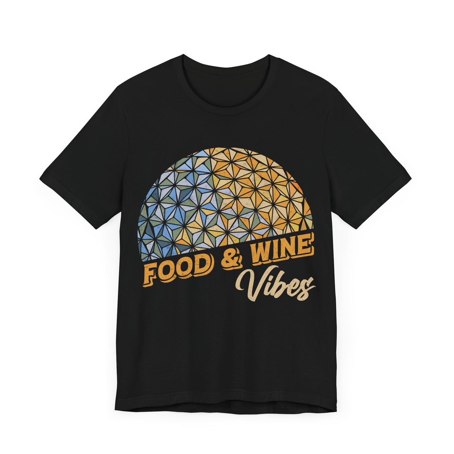 Food & Wine Vibes EPCOT Blue - Adult Unisex Shirt