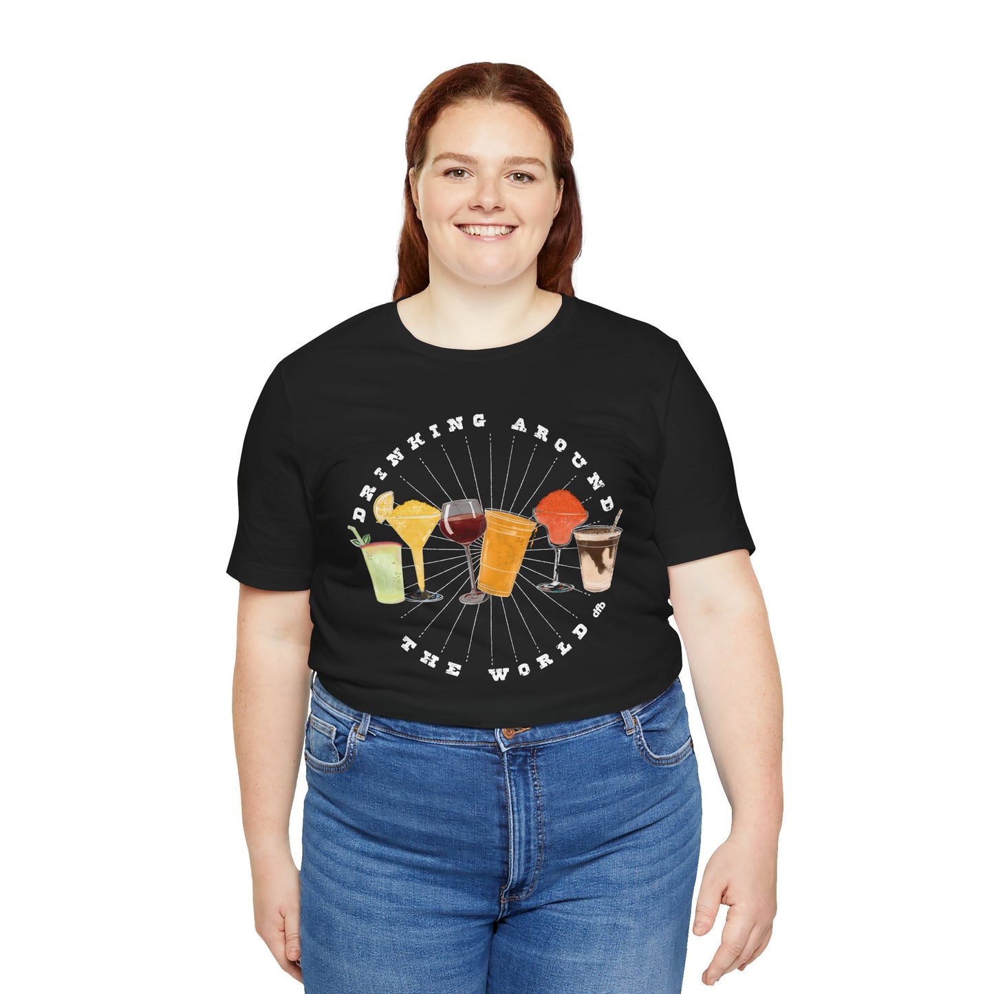 Drinking Around the World - Adult Tee Shirt
