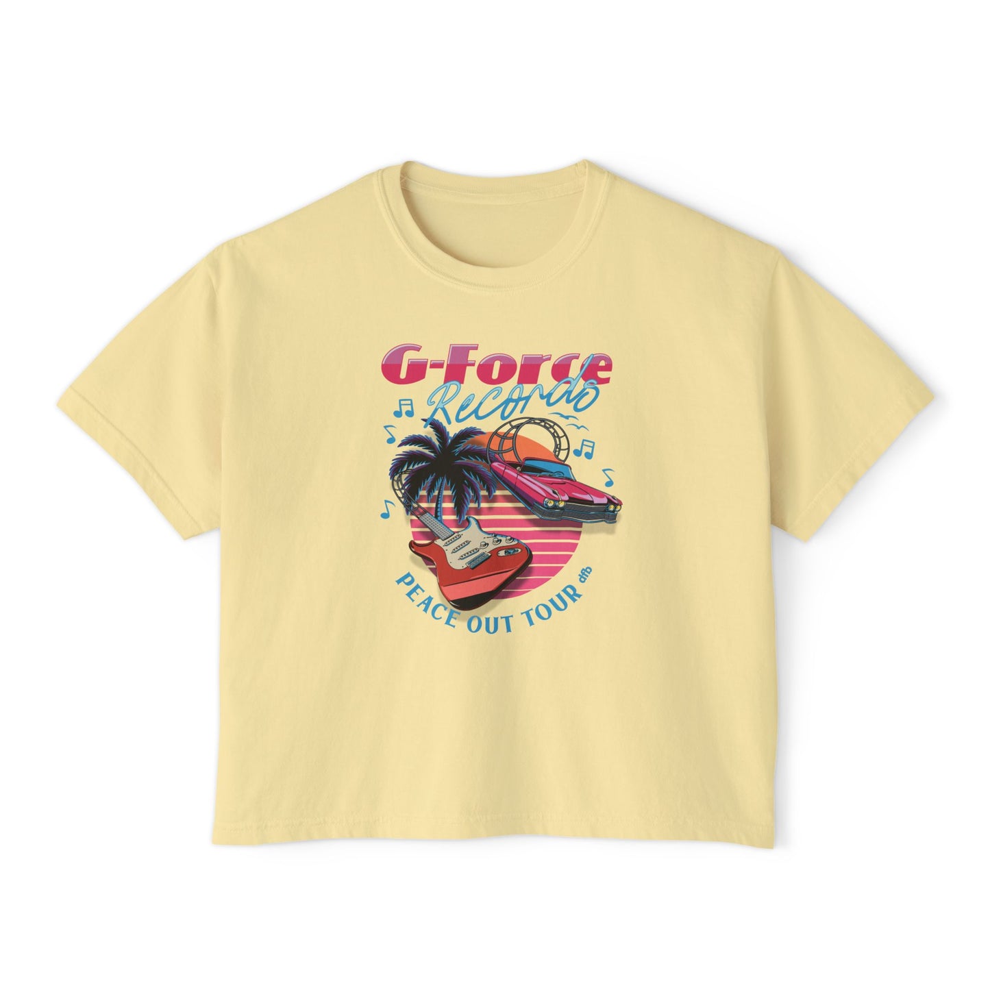 Peace Out Tour - Women's Boxy Tee