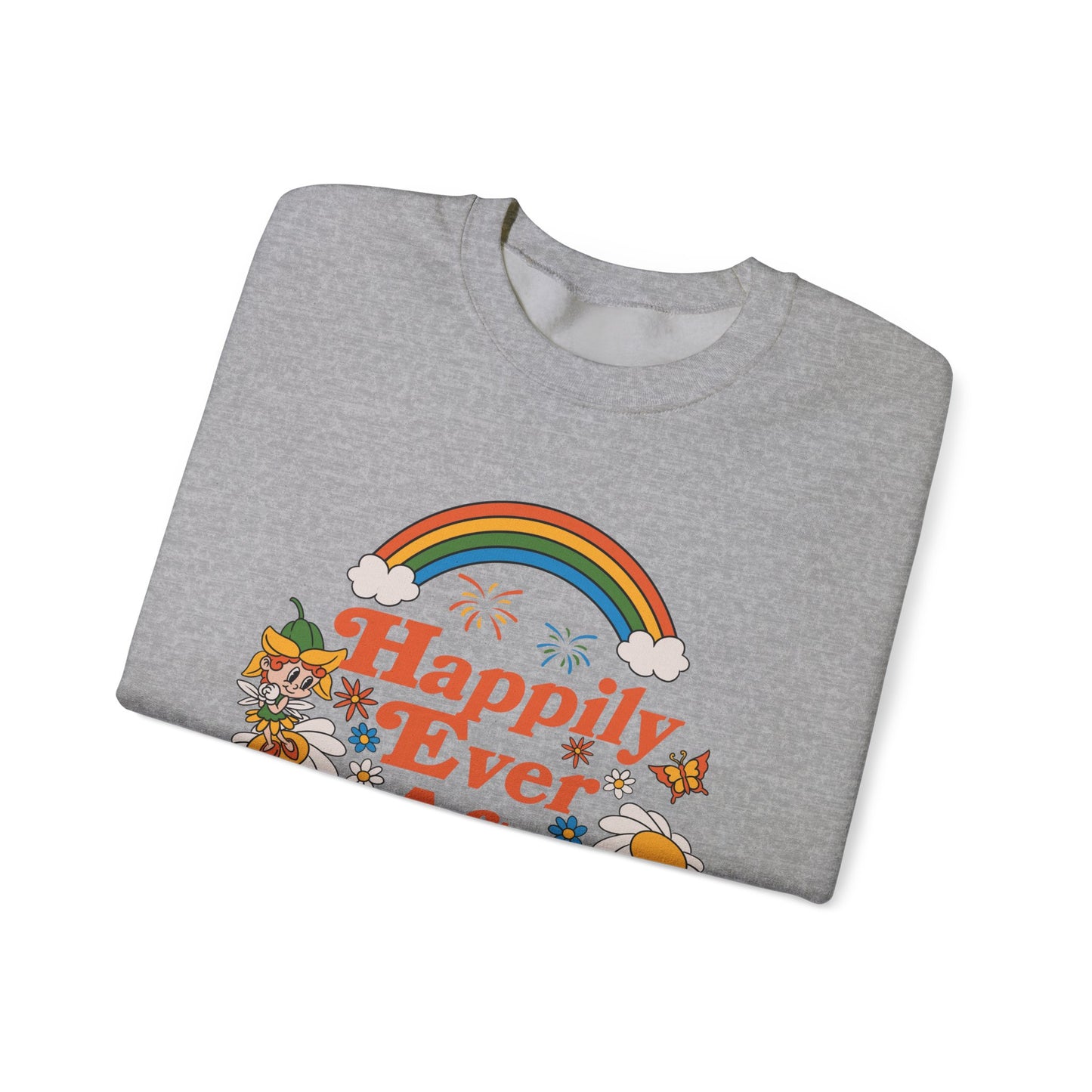Happily Ever After Disney Fireworks - Unisex Adult Crewneck Sweatshirt