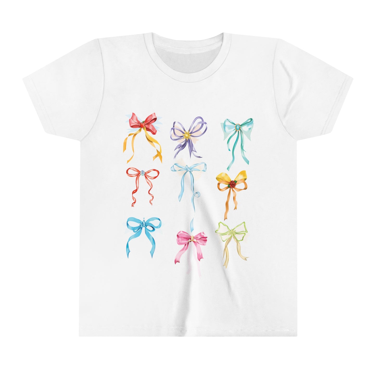 Bibbidi Bobbidi Bow - Princess Bows - Youth Short Sleeve Tee Shirt