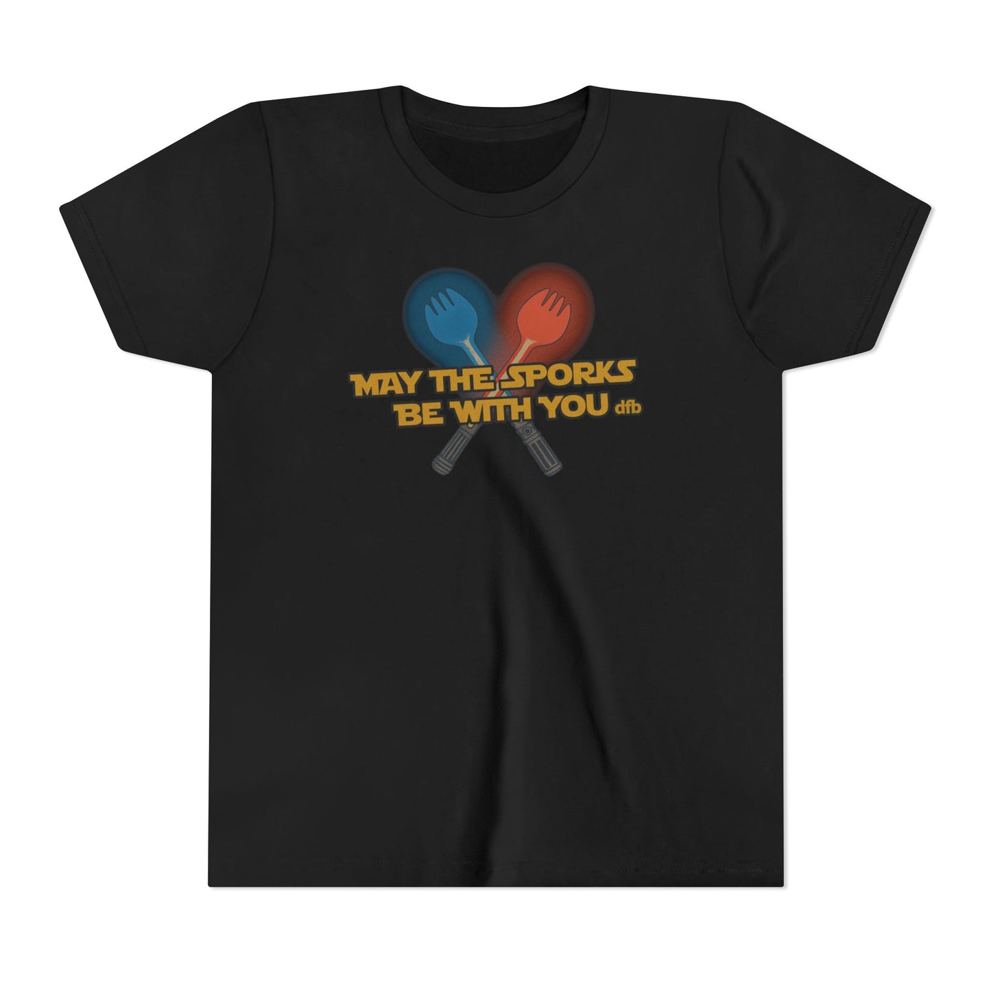 May the Sporks Be With You - Kid's Short Sleeve Tee Shirt