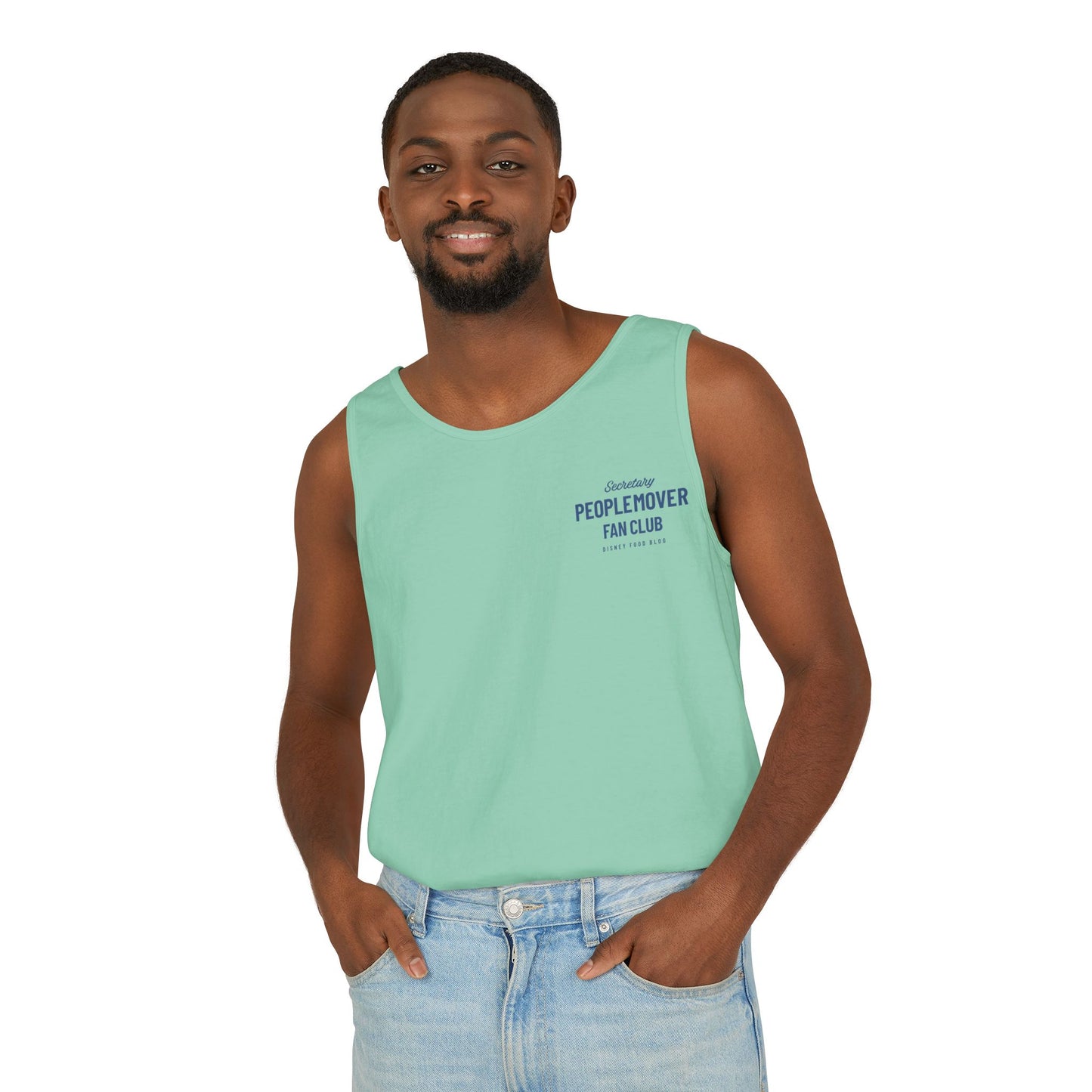 Peoplemover Fan Club - Unisex Garment-Dyed Tank Top