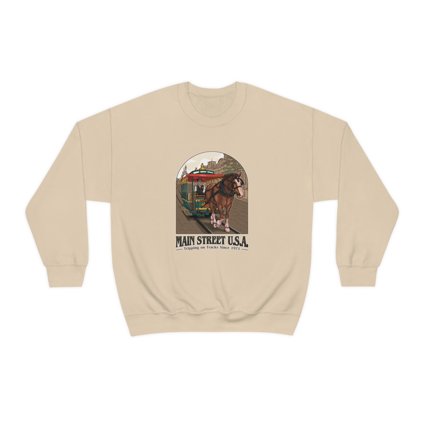 Main Street USA Trippin' - Adult Crewneck Sweatshirt