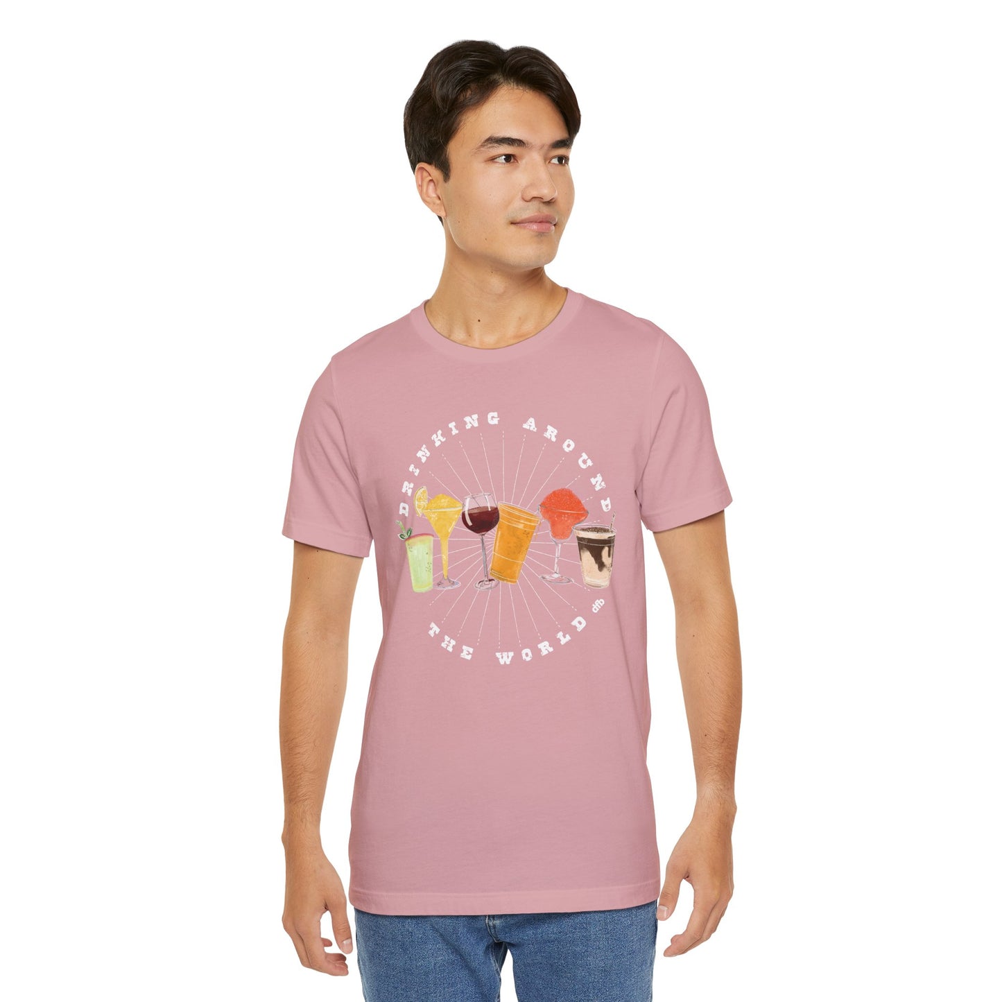 Drinking Around the World - Adult Tee Shirt