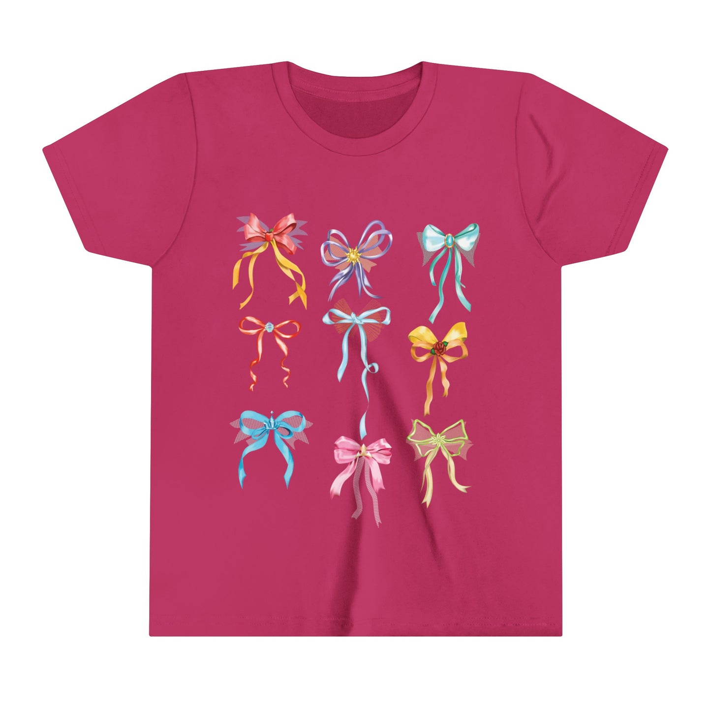 Bibbidi Bobbidi Bow - Princess Bows - Youth Short Sleeve Tee Shirt