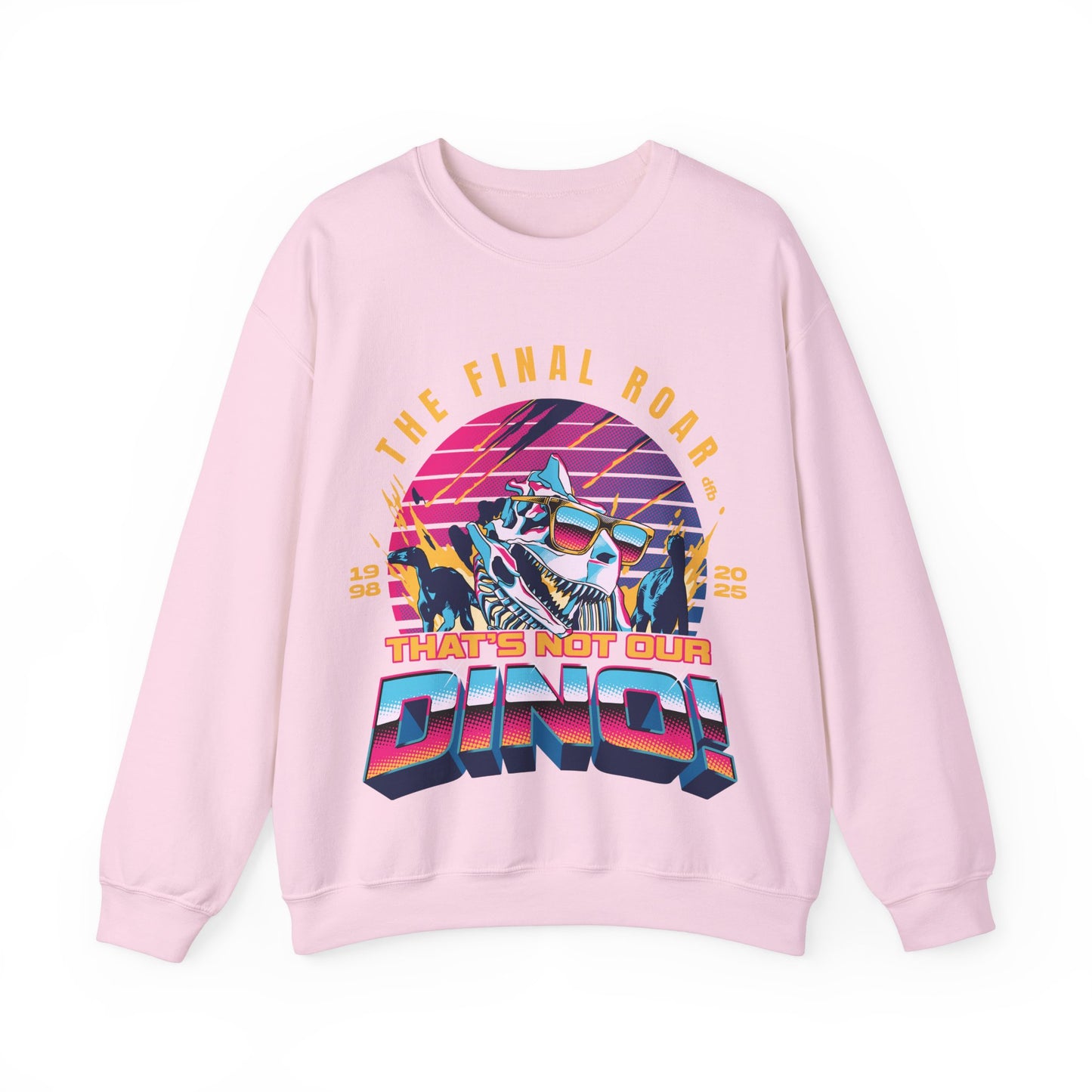 The Final Roar- DINOSAUR - Adult Crewneck Sweatshirt
