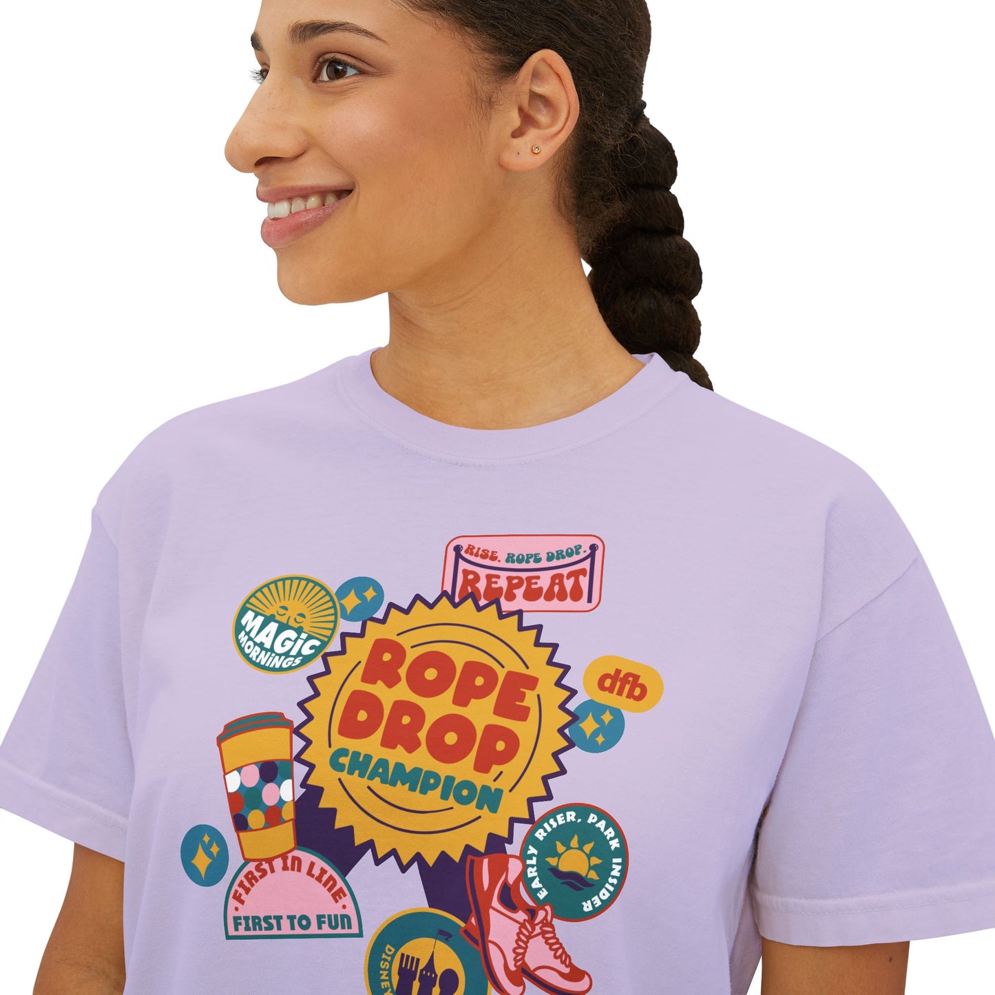 Rope Drop Champion - Women's Boxy Tee