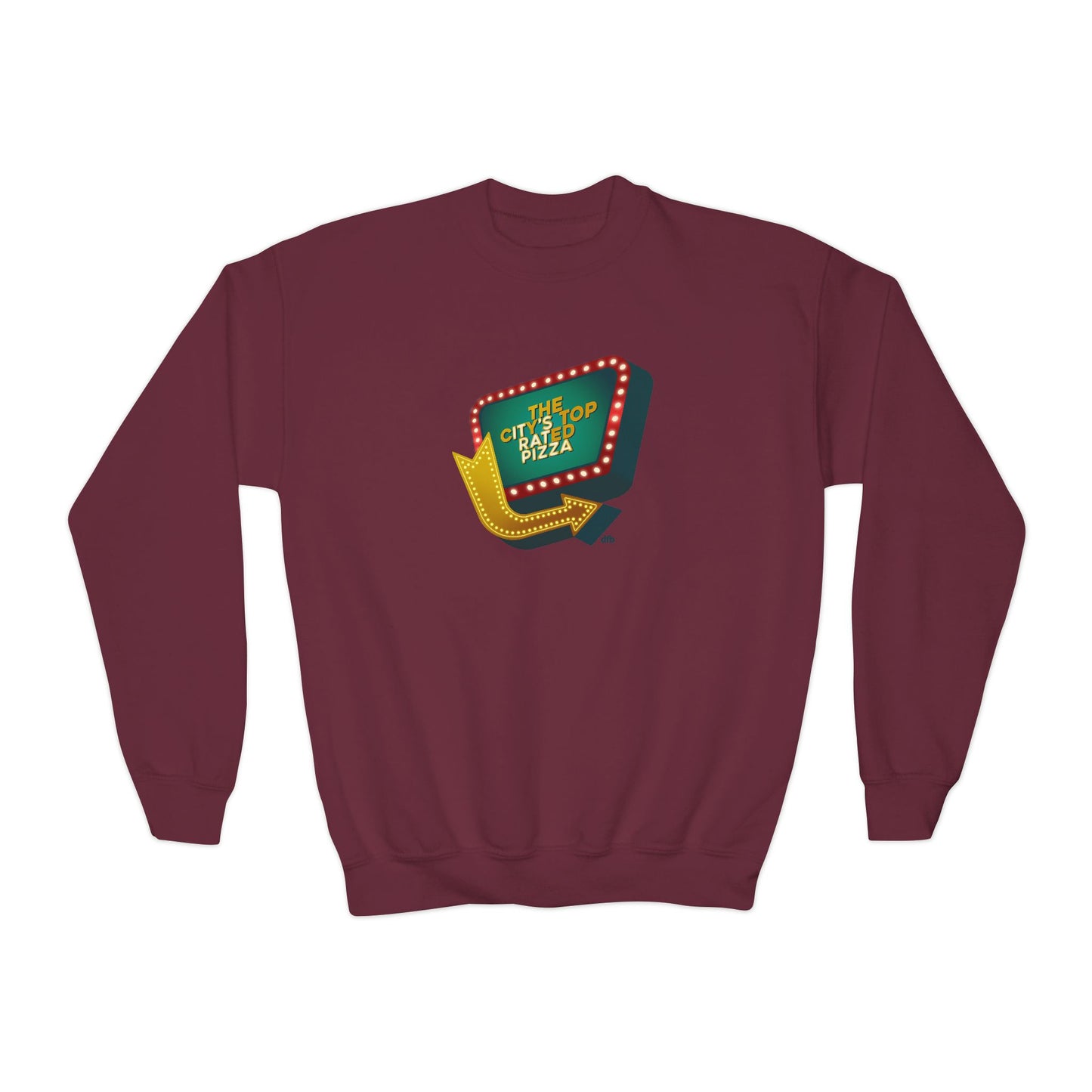 It's Rat Pizza - Youth Crewneck Sweatshirt