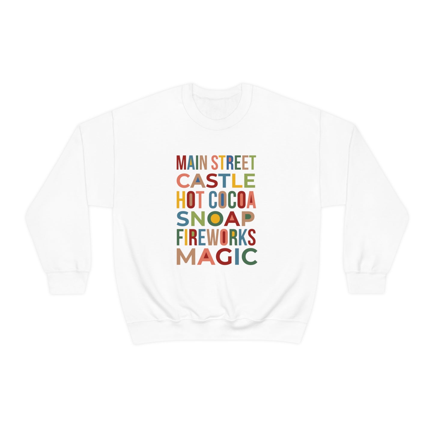 A Main Street Christmas - Adult Crewneck Sweatshirt