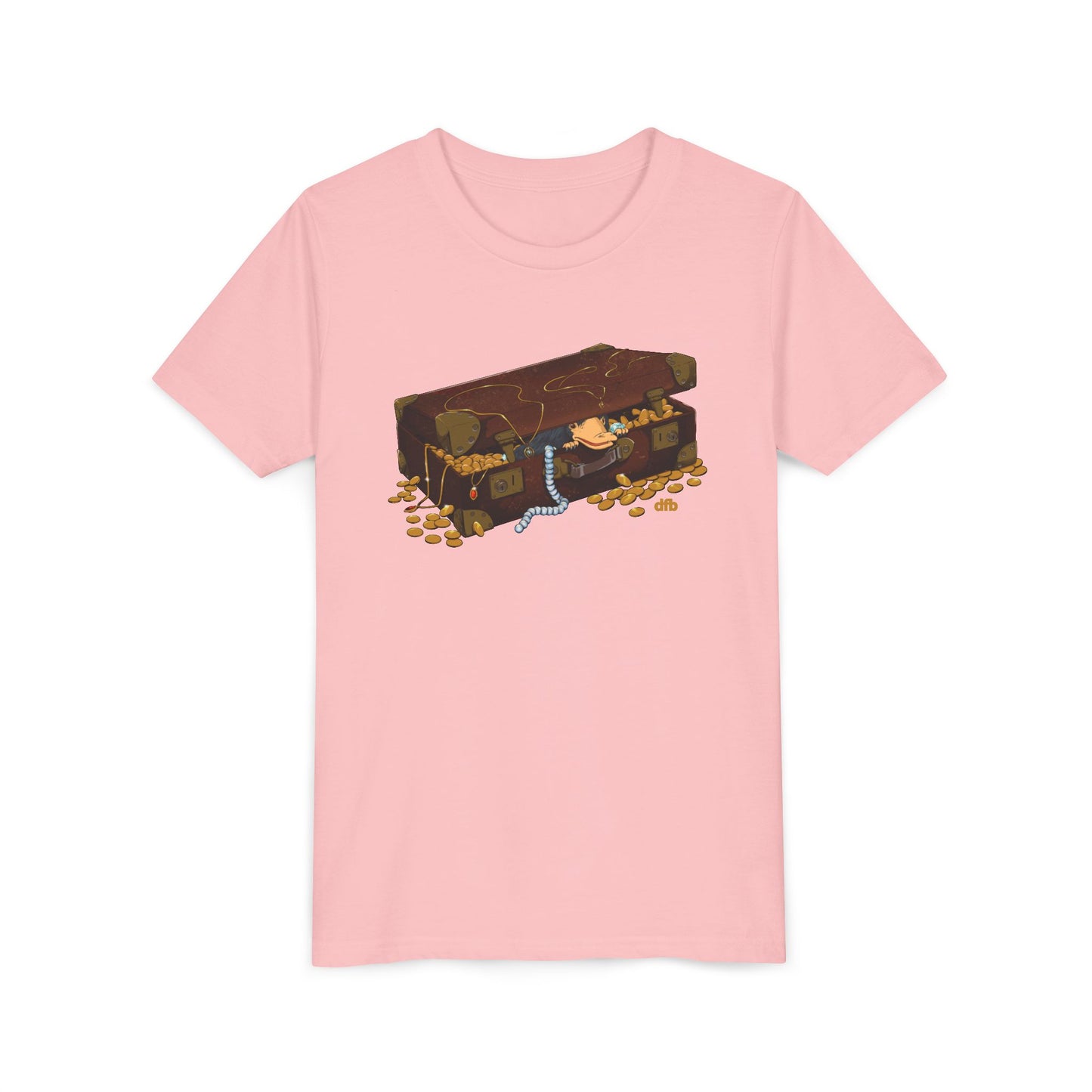Niffler in a Suitcase - Kid's Short Sleeve Tee Shirt