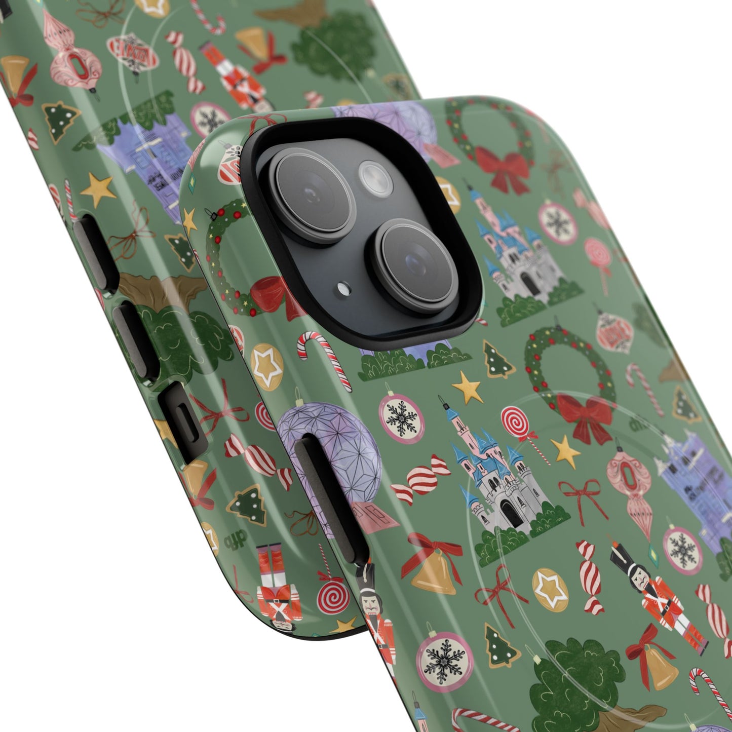 Park Icons Vintage Ornaments - Tough Magnetic iPhone Case