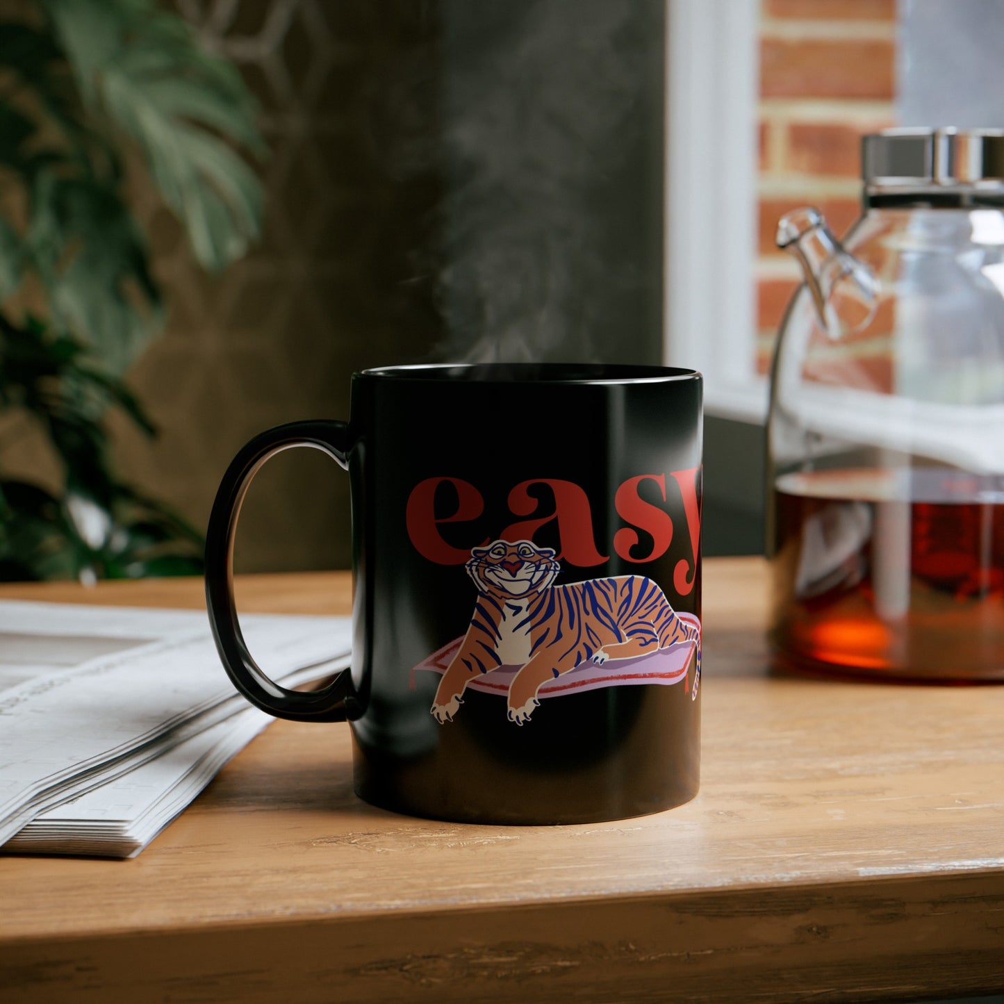 Easy Tiger - Rajah - Black Mug
