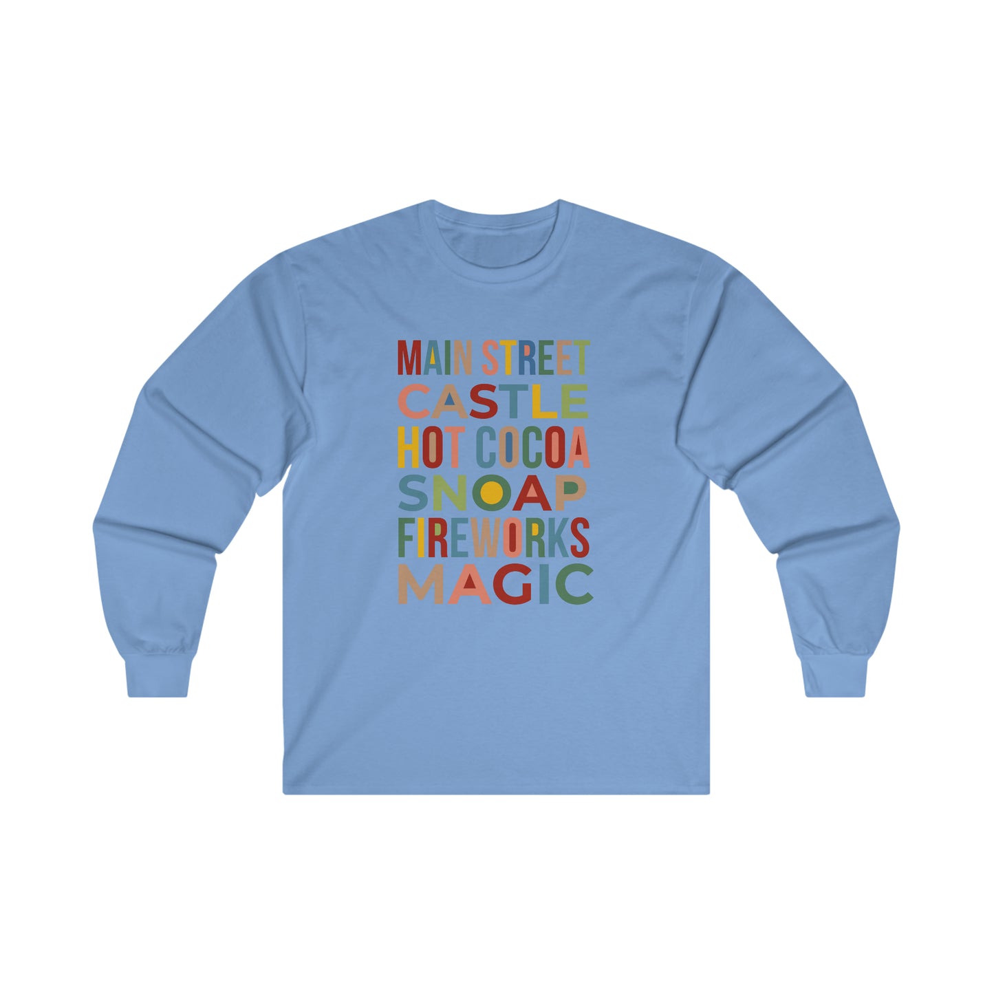 A Main Street Christmas Long Sleeve Shirt | Adult Unisex