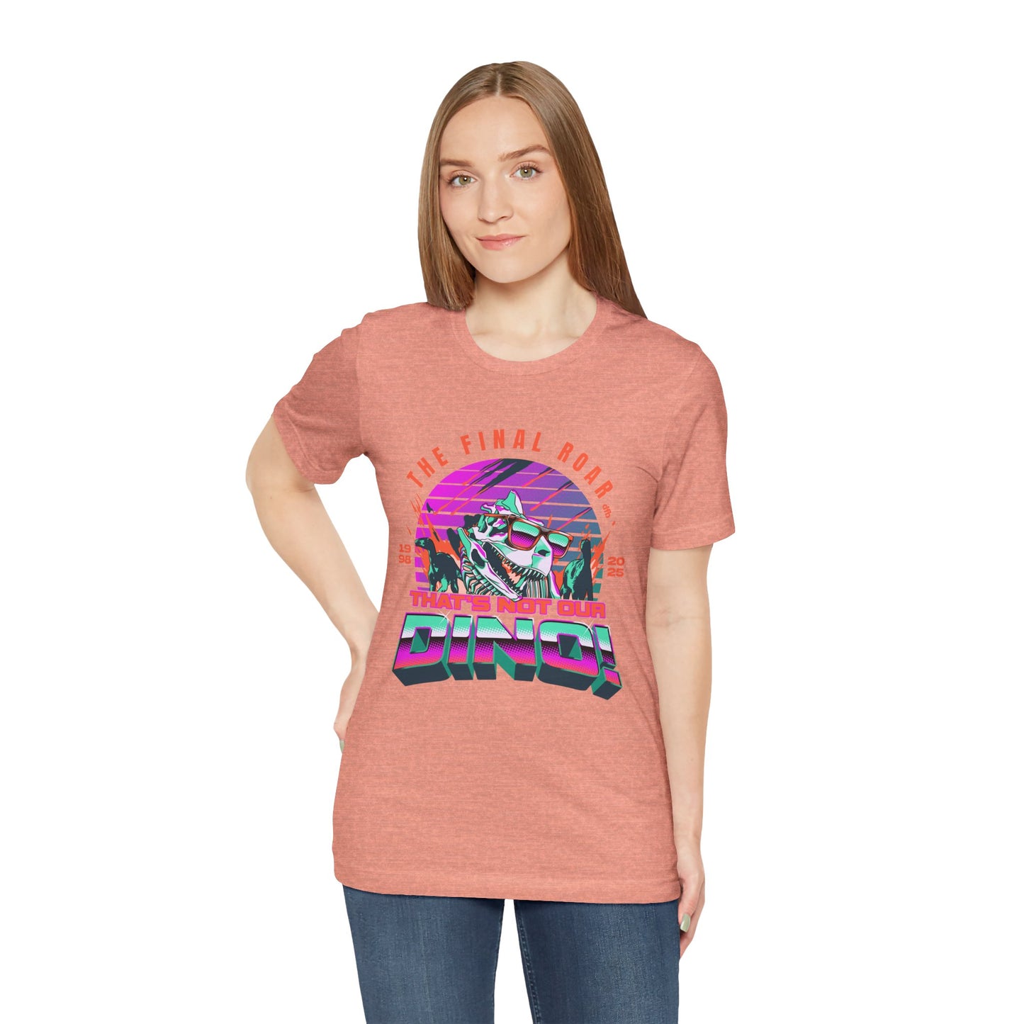 LIMITED EDITION - The Final Roar- DINOSAUR - Adult Tee Shirt