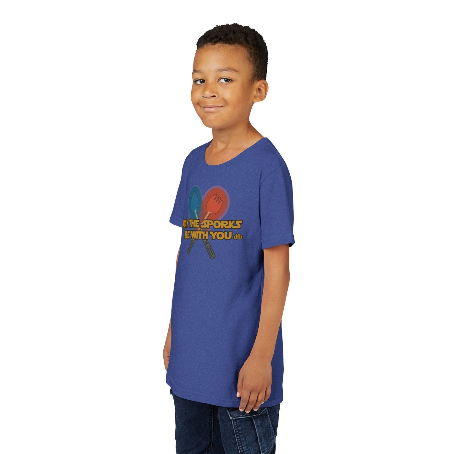 May the Sporks Be With You - Kid's Short Sleeve Tee Shirt