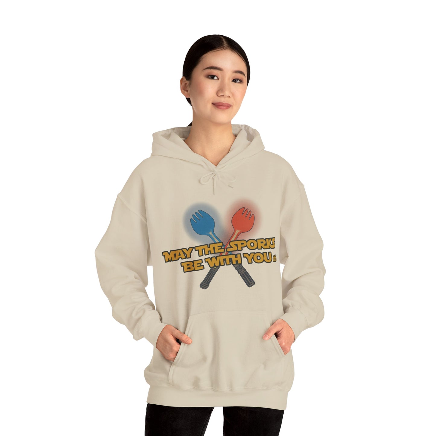 May the Sporks Be With You - Adult Hoodie Sweatshirt