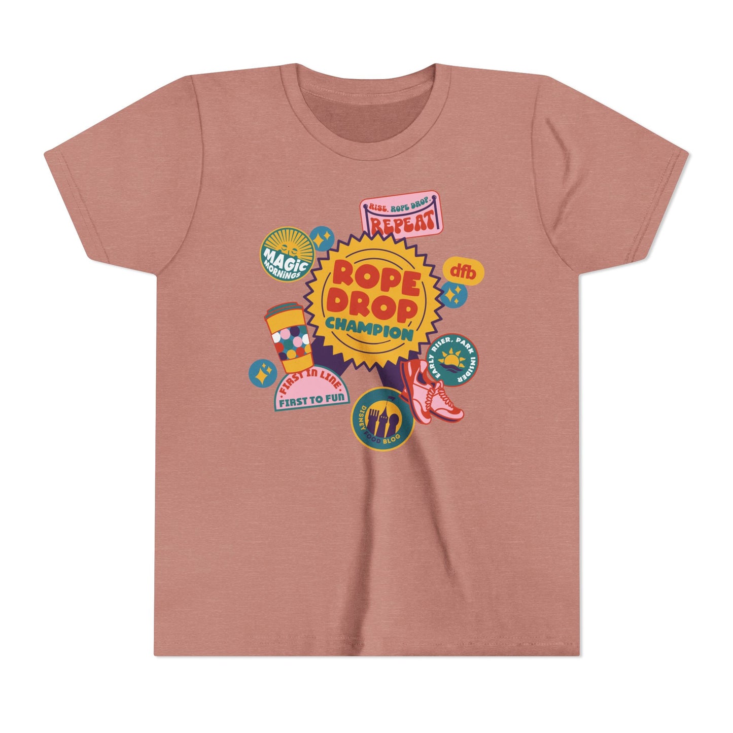Rope Drop Champion - Kid's Short Sleeve Tee Shirt