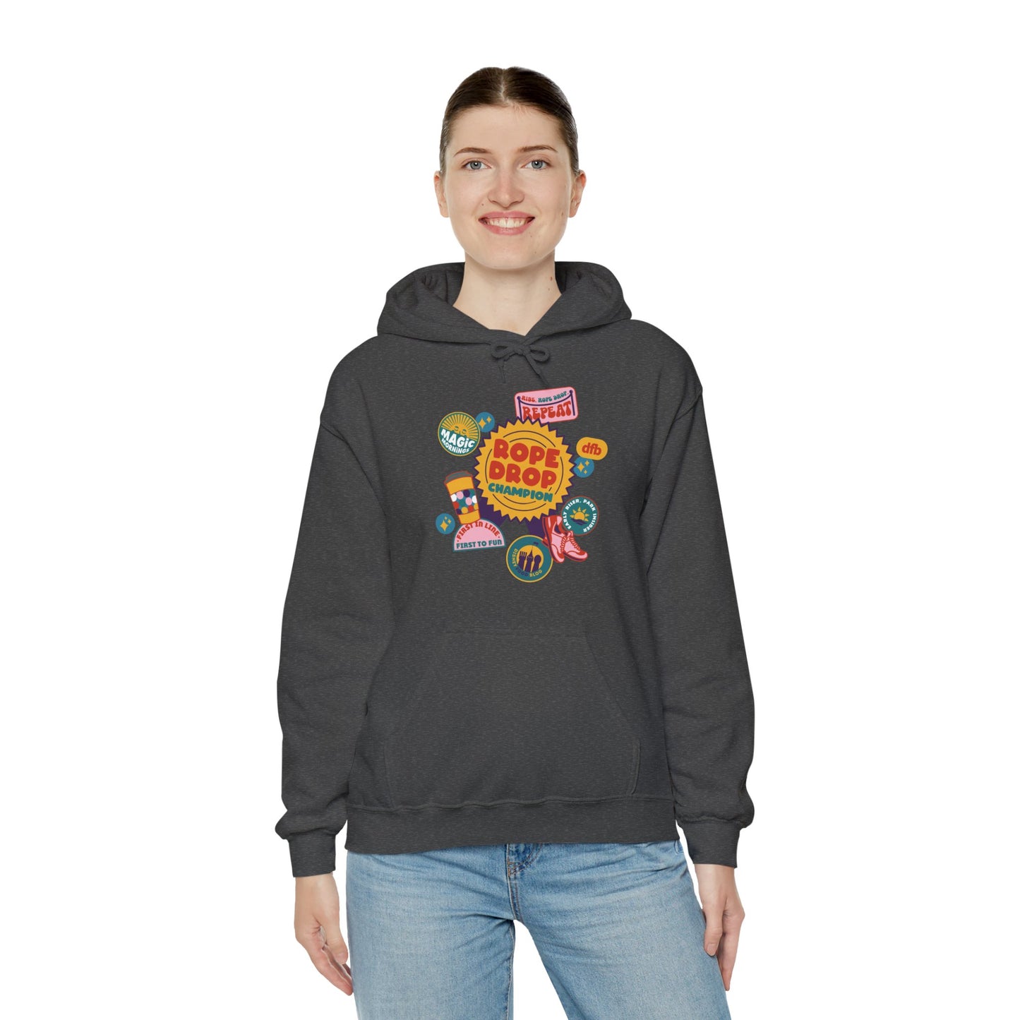 Rope Drop Champion - Adult Hoodie Sweatshirt