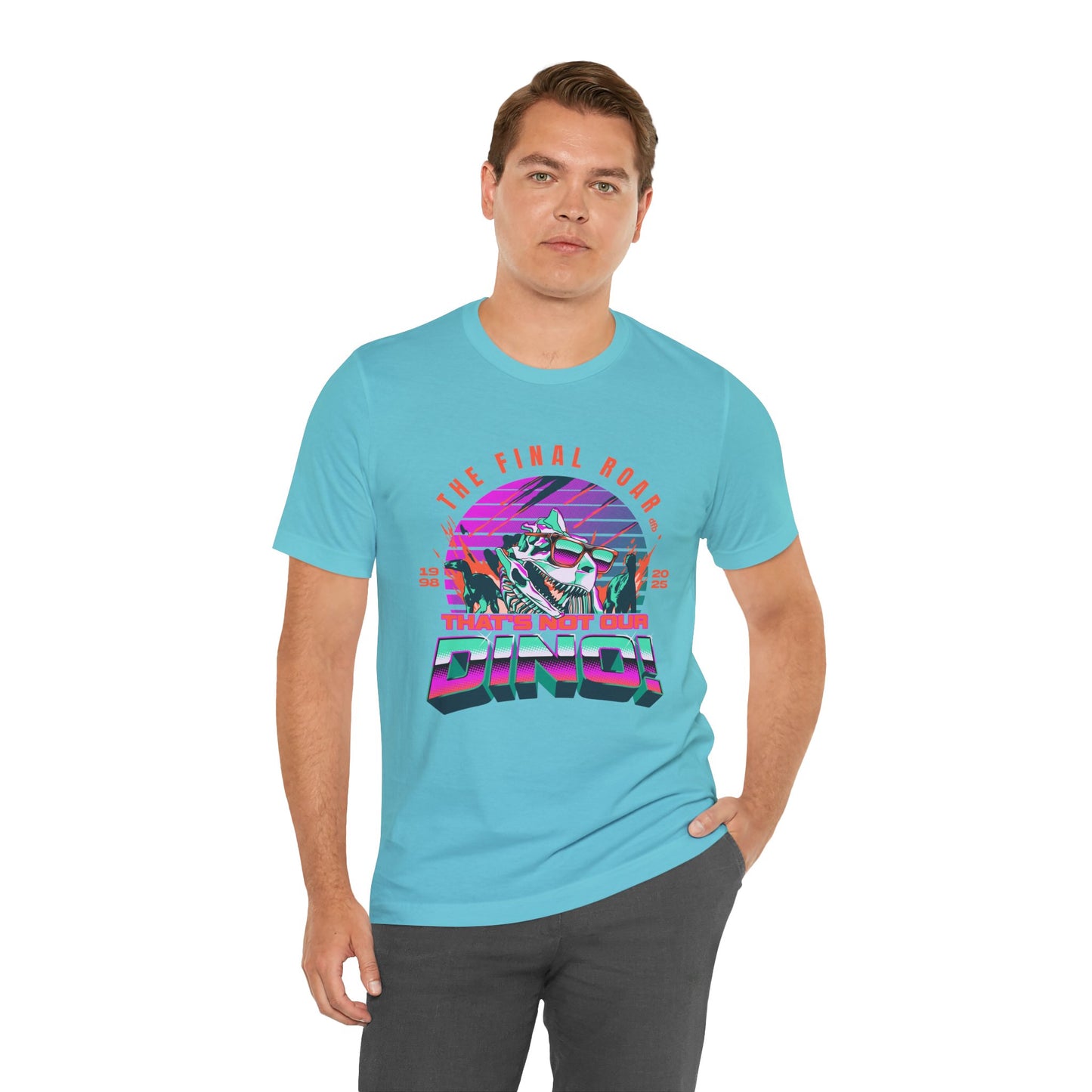 LIMITED EDITION - The Final Roar- DINOSAUR - Adult Tee Shirt