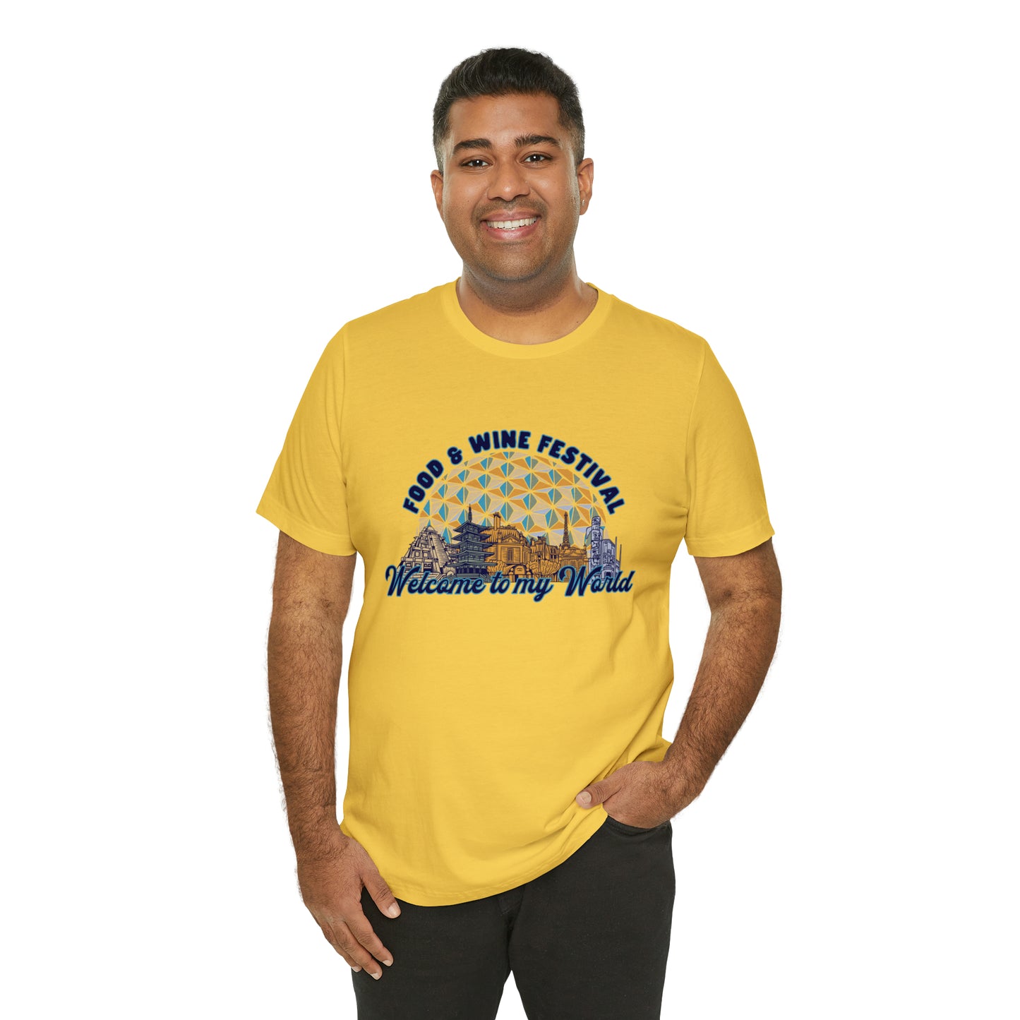 Welcome to my World EPCOT Food & Wine Festival - Adult Unisex