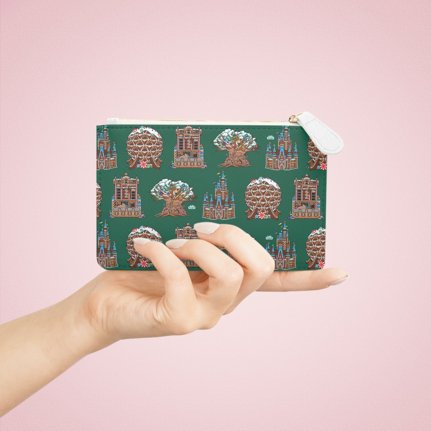 Gingerbread Park Landmarks- Mini Clutch Bag