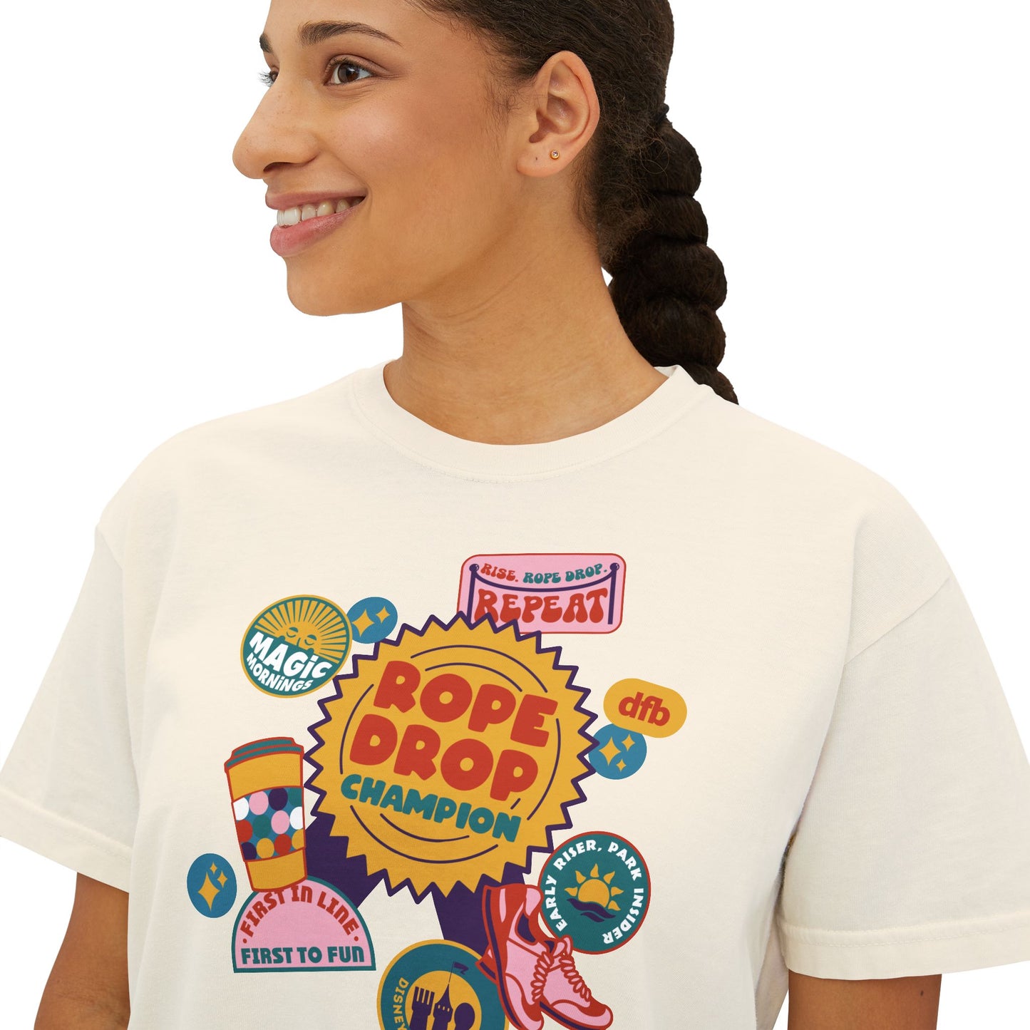 Rope Drop Champion - Women's Boxy Tee