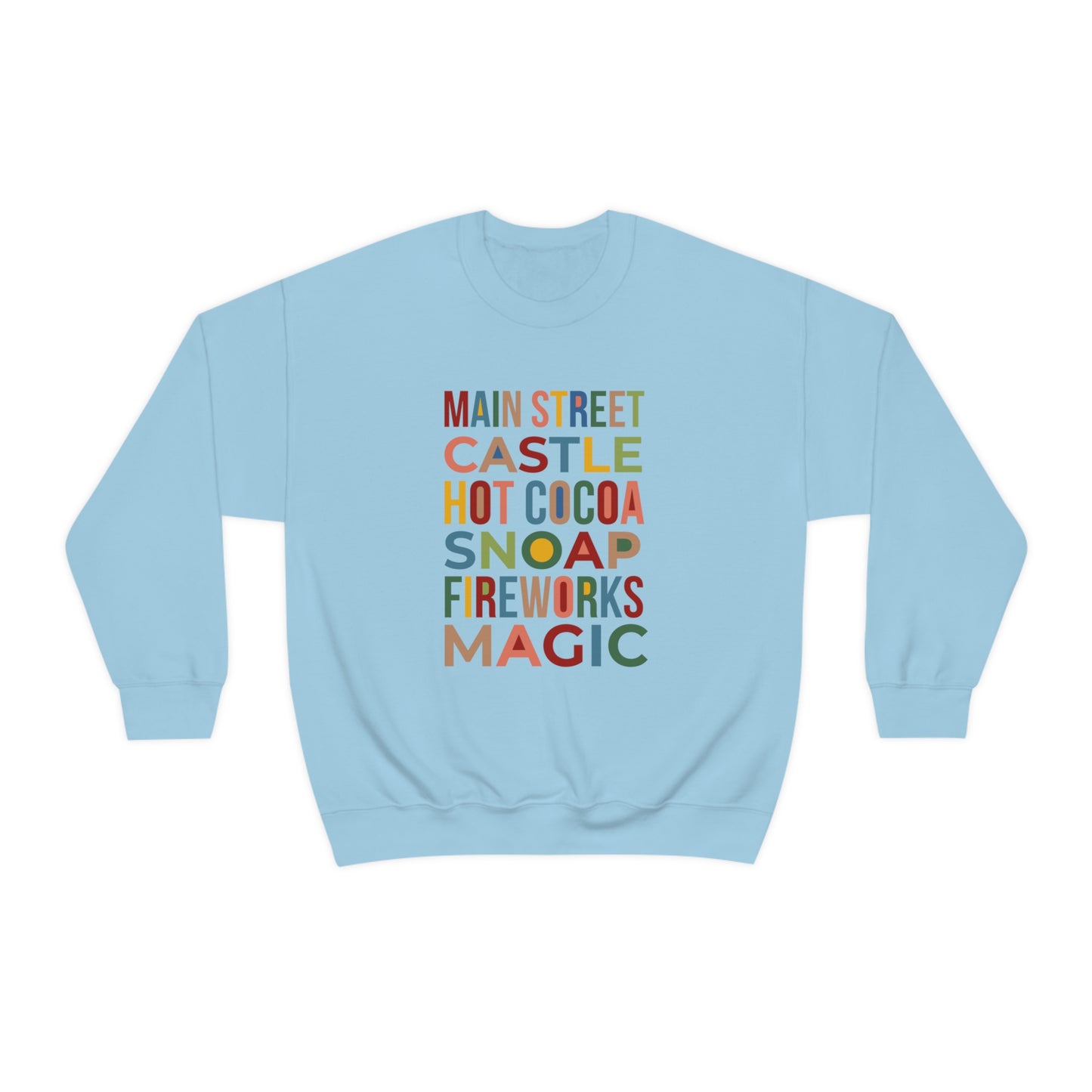 A Main Street Christmas - Adult Crewneck Sweatshirt