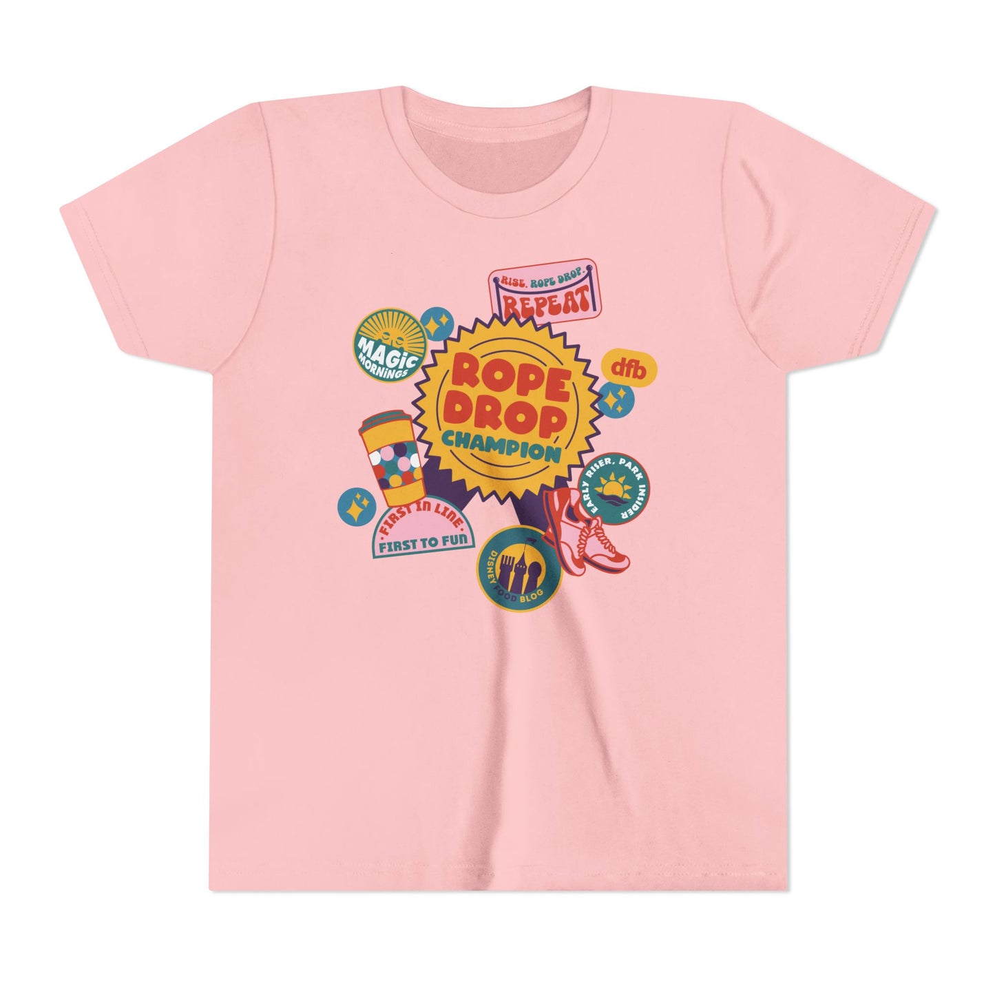 Rope Drop Champion - Kid's Short Sleeve Tee Shirt