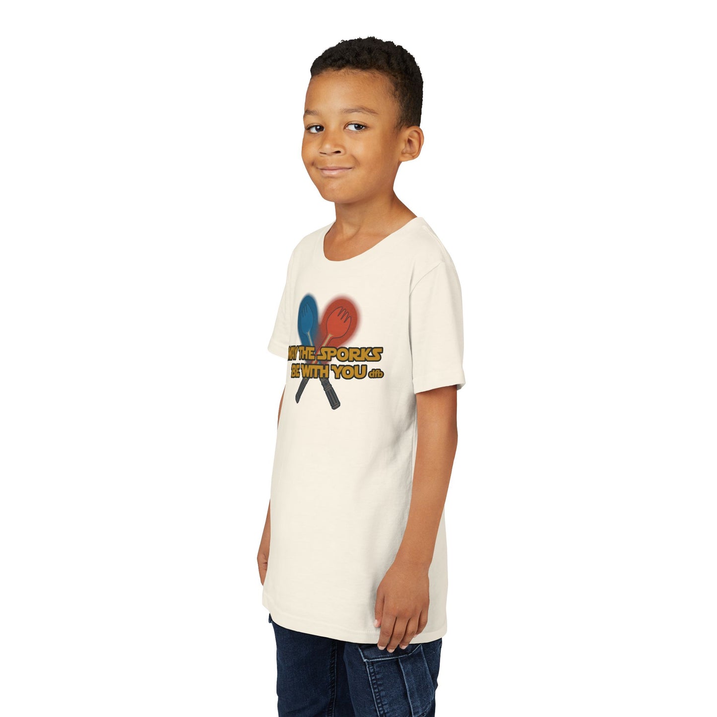 May the Sporks Be With You - Kid's Short Sleeve Tee Shirt