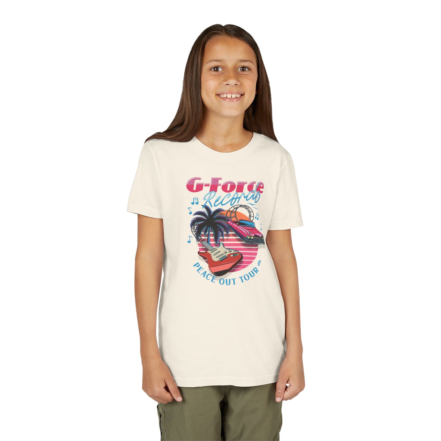 Peace Out Tour - Kid's Short Sleeve Tee Shirt