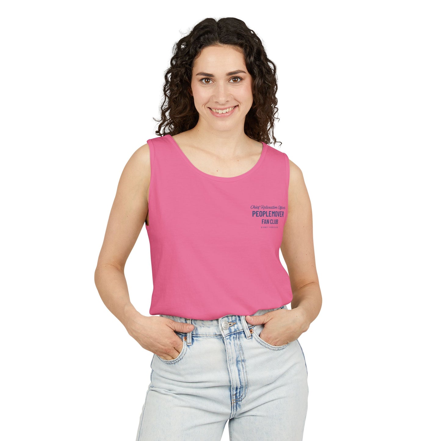 Peoplemover Fan Club - Unisex Garment-Dyed Tank Top