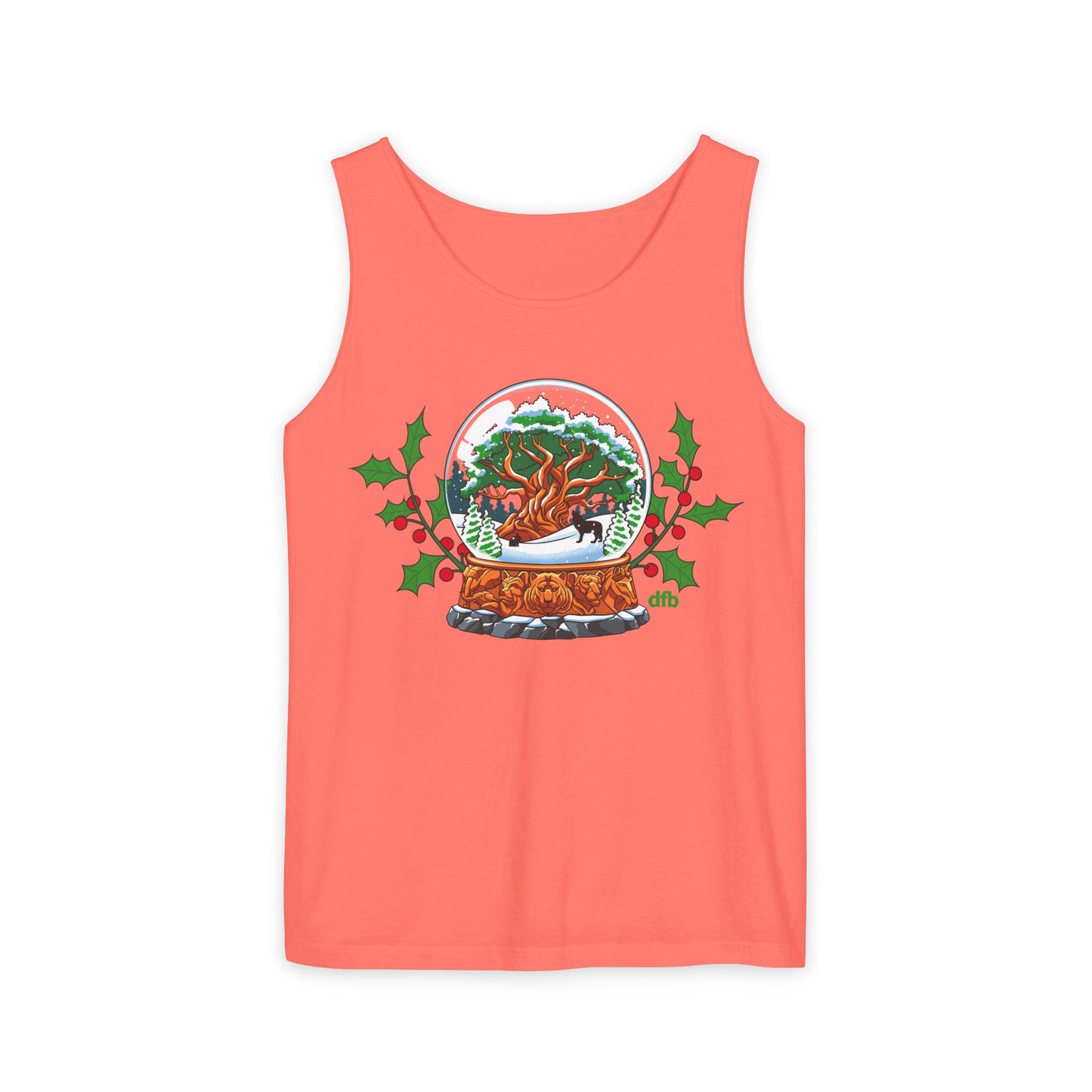 Animal Kingdom Snowglobes - Unisex Garment-Dyed Tank Top
