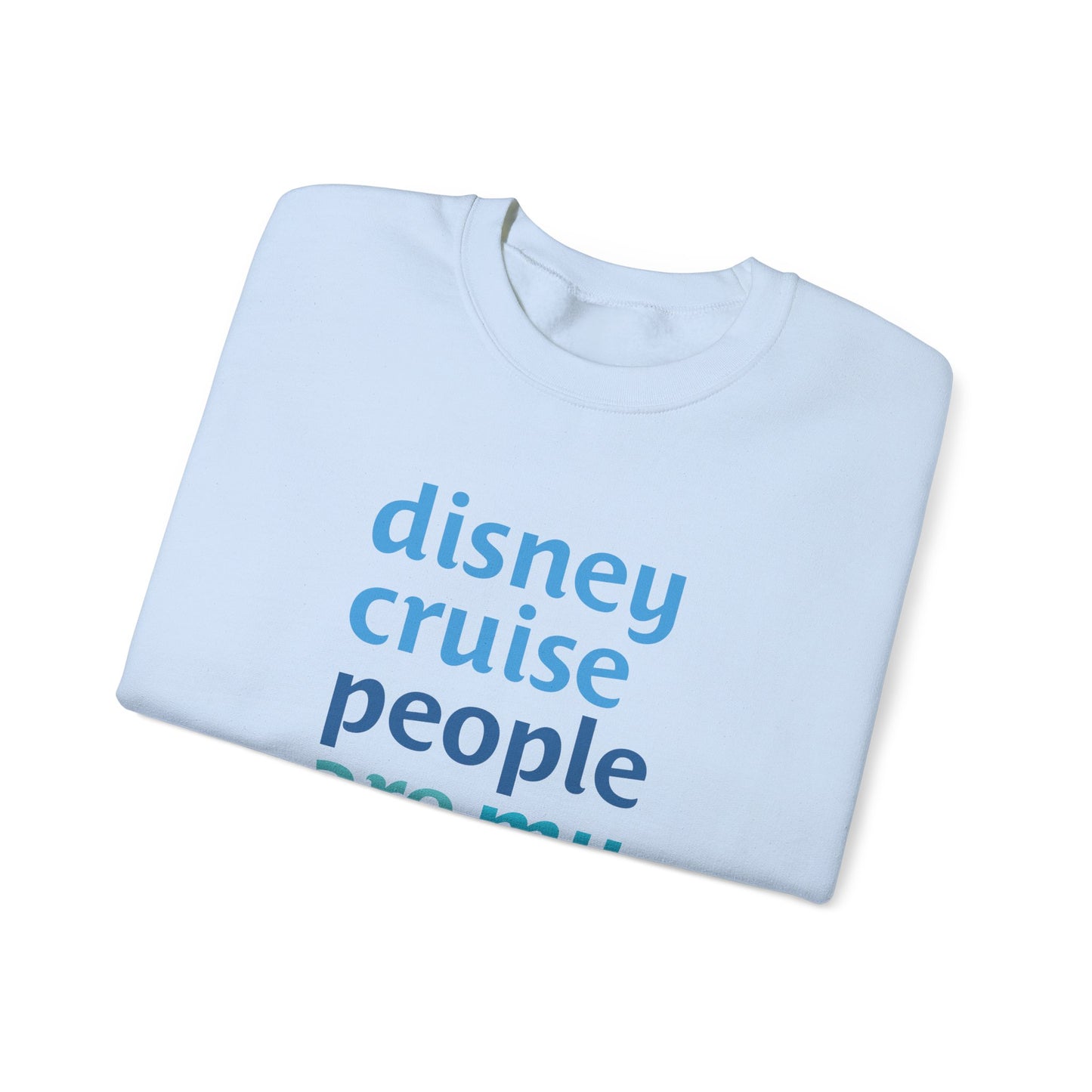 Disney People Are My Kinda People - Adult Crewneck Sweatshirt