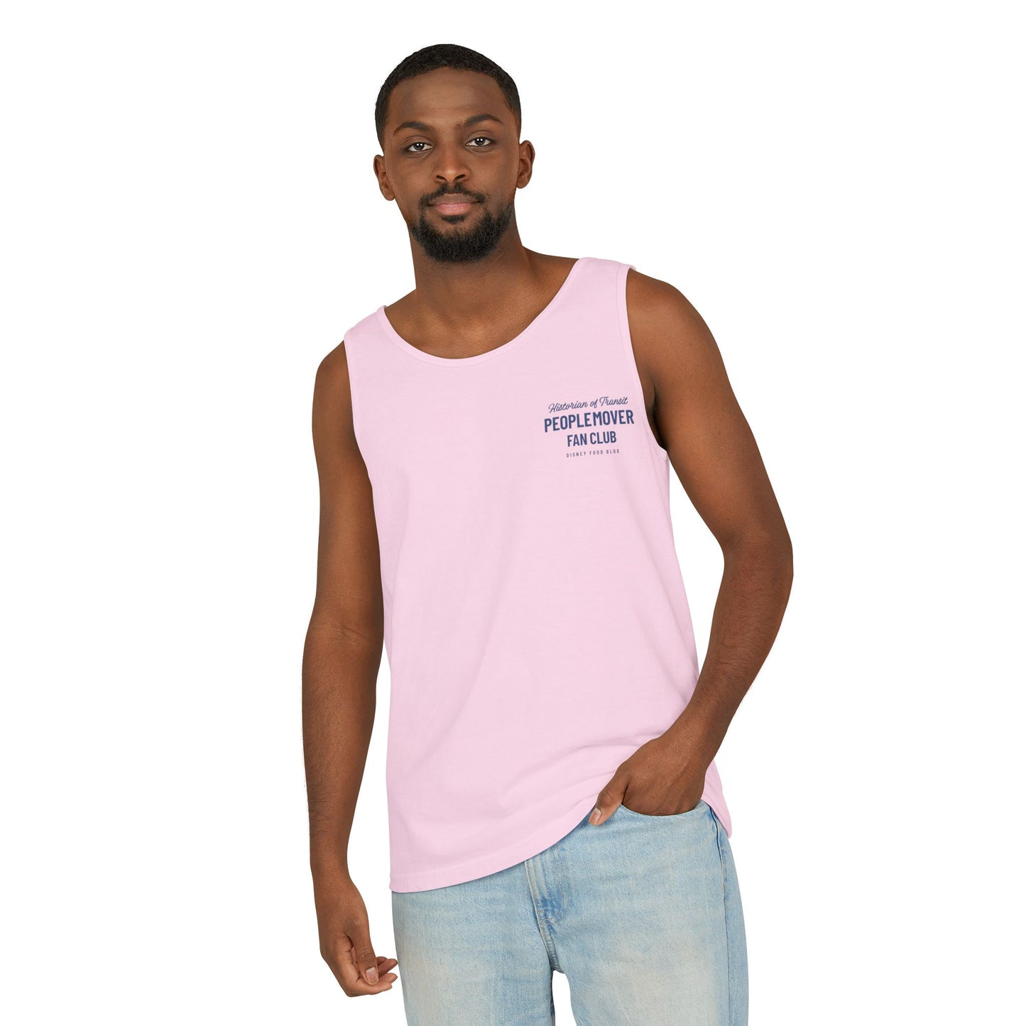 Peoplemover Fan Club - Unisex Garment-Dyed Tank Top