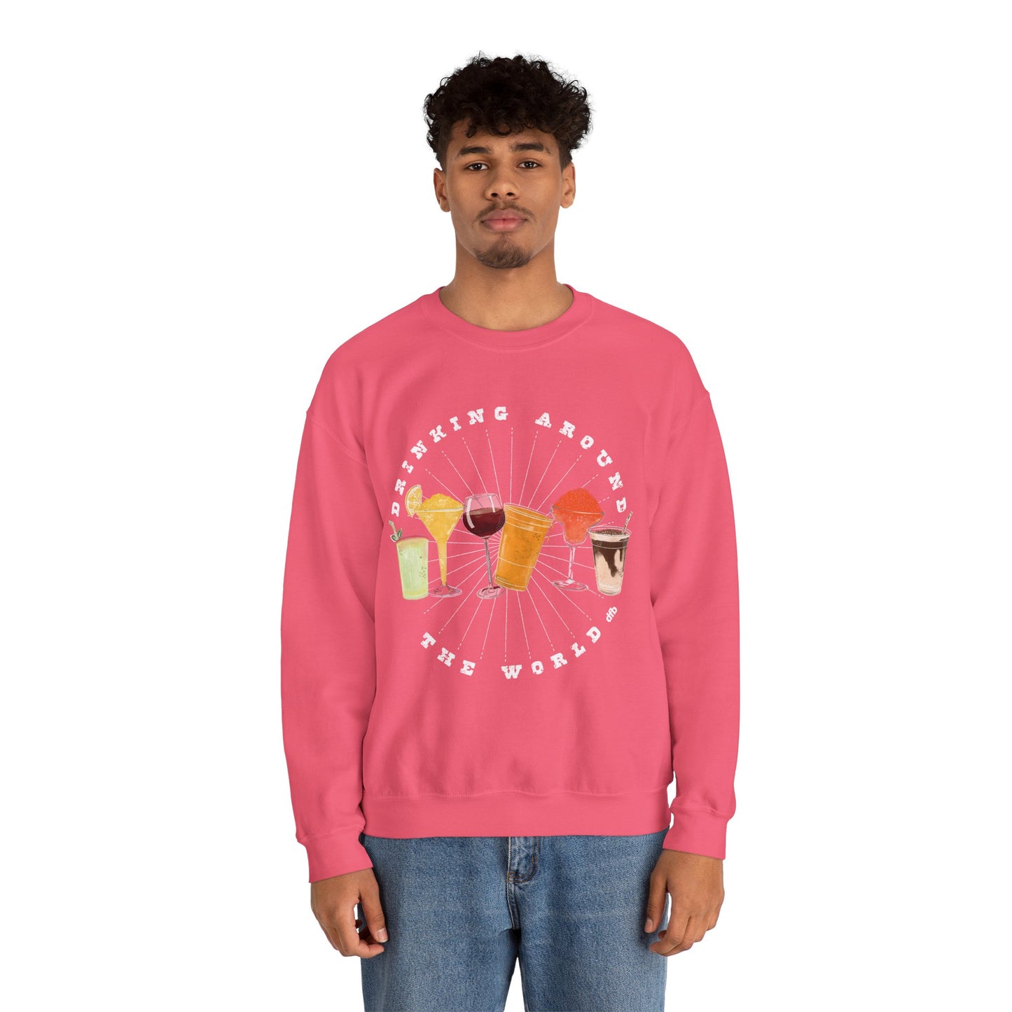 Drinking Around the World - Adult Sweatshirt