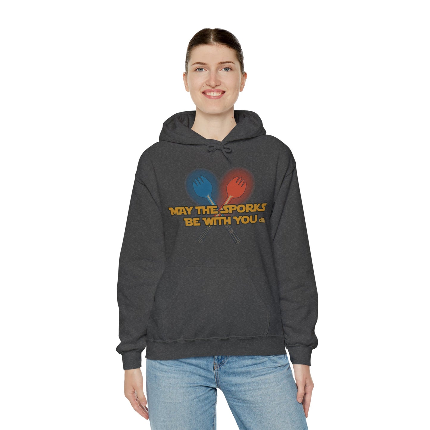 May the Sporks Be With You - Adult Hoodie Sweatshirt