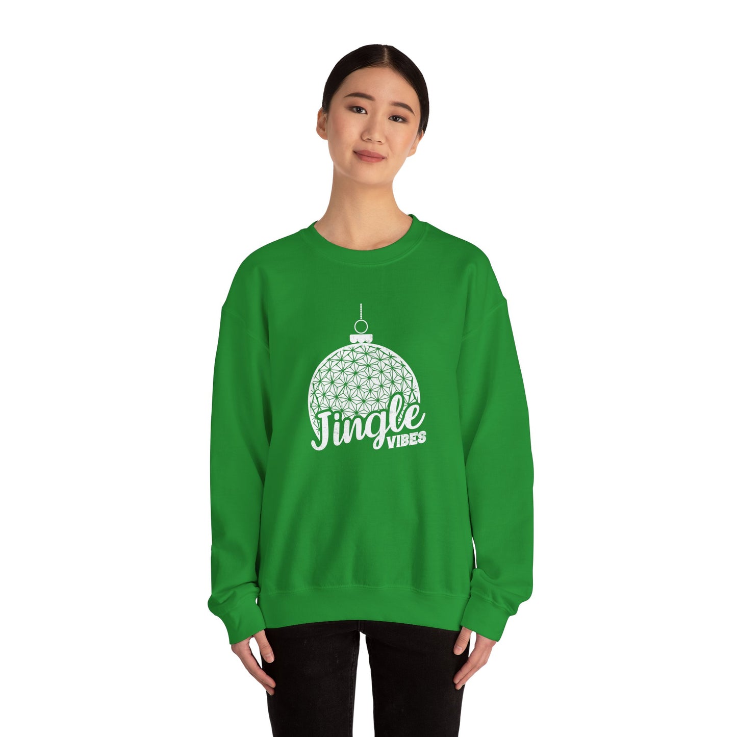 Jingle Vibes - Adult Crewneck Sweatshirt