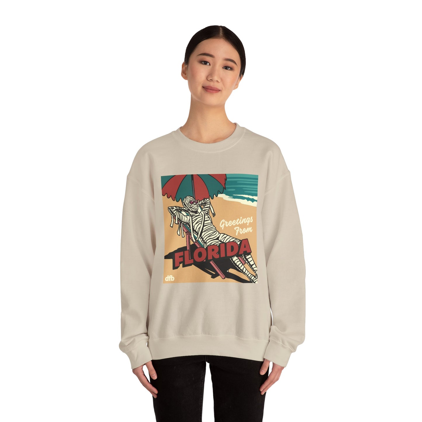 Monsters on Vacation - Adult Sweatshirt
