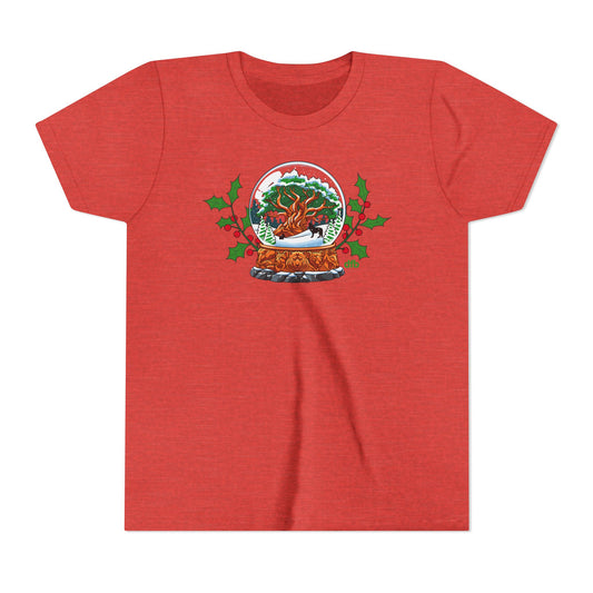 Animal Kingdom Snowglobes -  Kid's Short Sleeve Tee Shirt