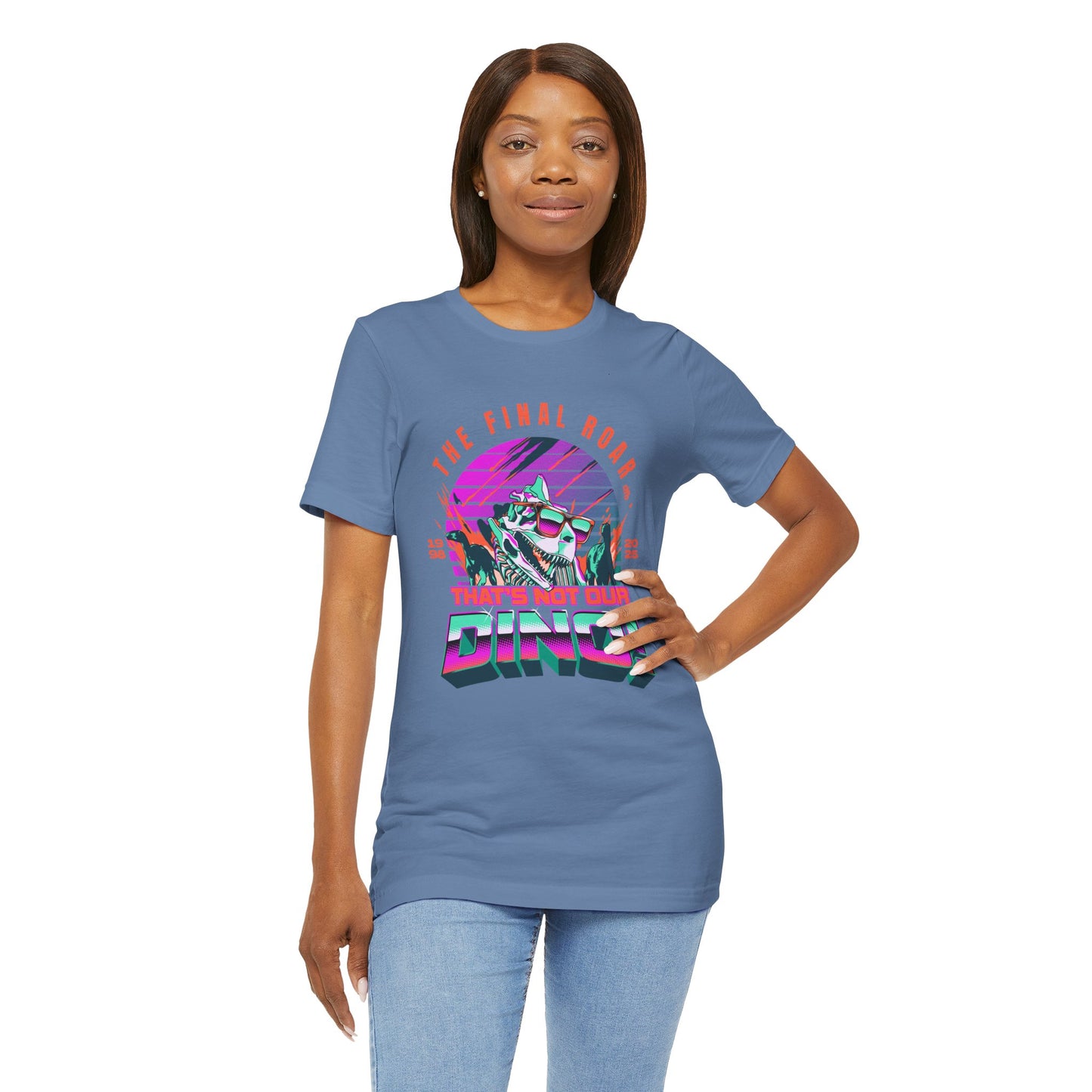 LIMITED EDITION - The Final Roar- DINOSAUR - Adult Tee Shirt