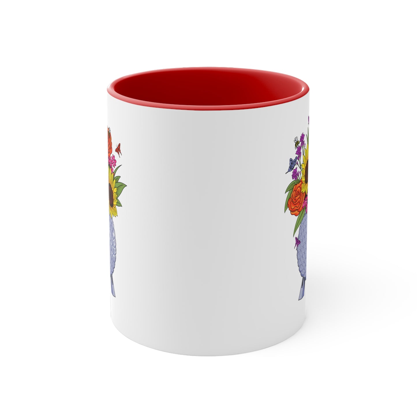 EPCOT Flowers Accent Coffee Mug, 11oz