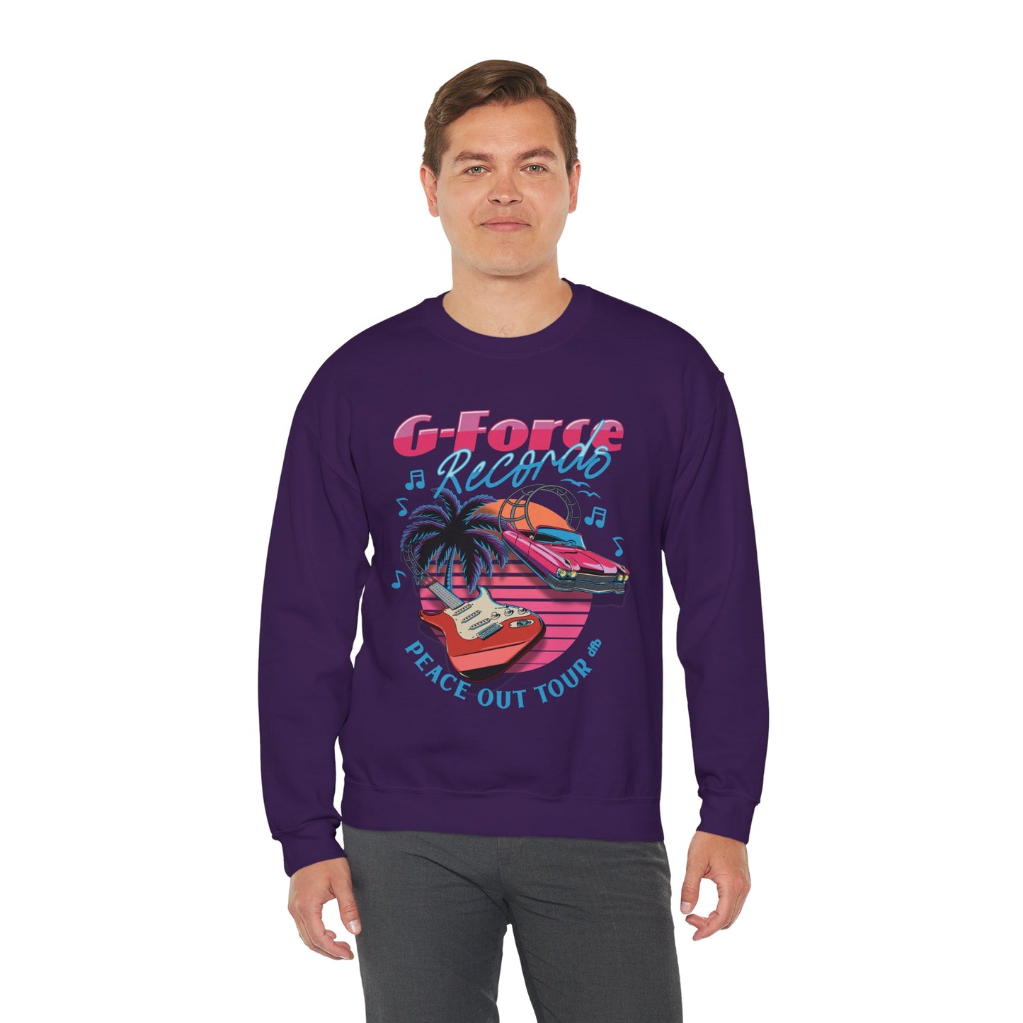 Peace Out Tour - Adult Crewneck Sweatshirt