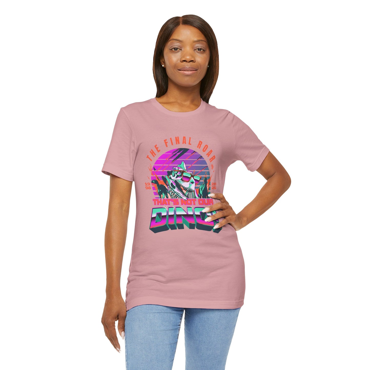 LIMITED EDITION - The Final Roar- DINOSAUR - Adult Tee Shirt