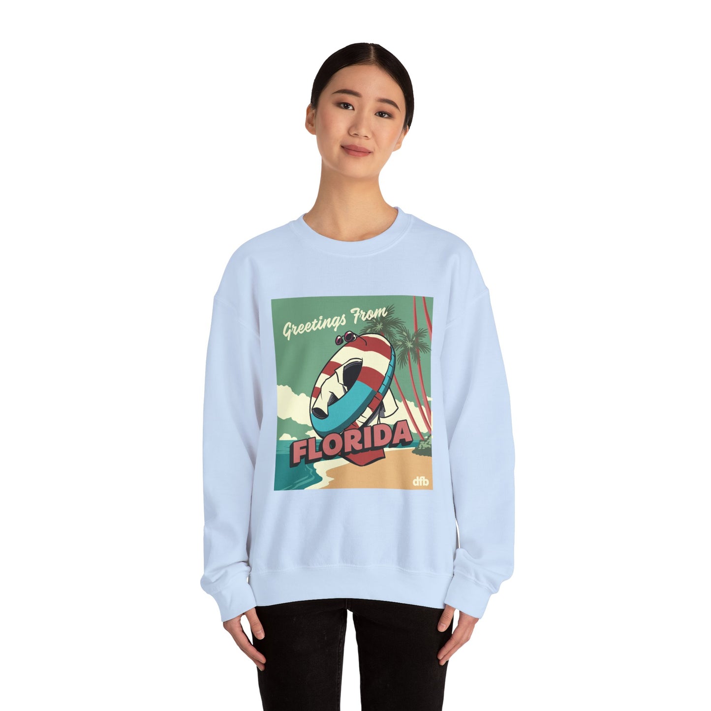 Monsters on Vacation - Adult Sweatshirt