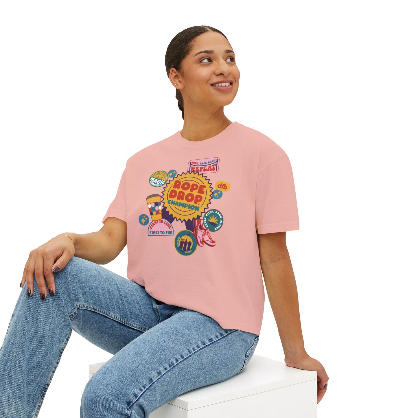 Rope Drop Champion - Women's Boxy Tee