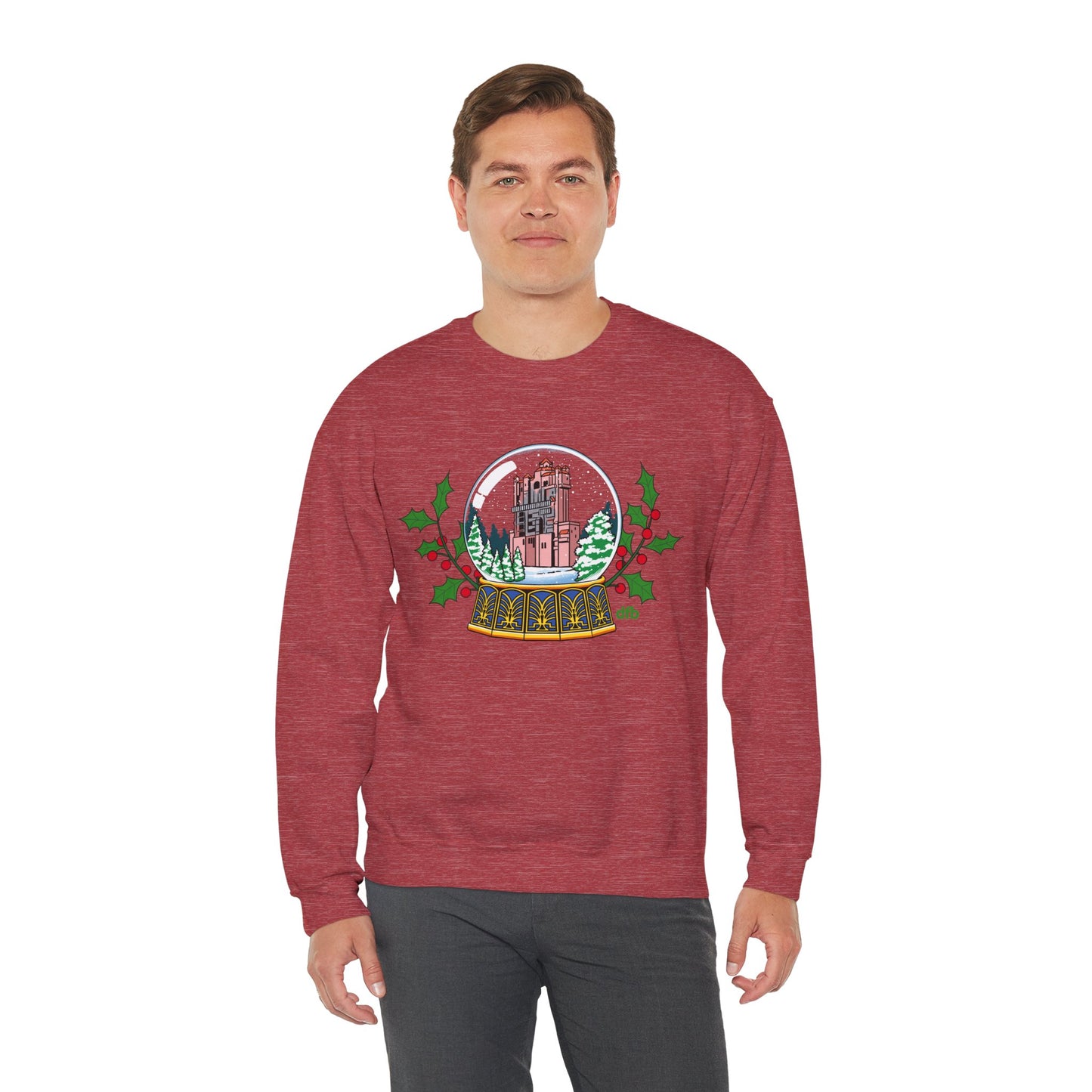 Hollywood Studios Snowglobes - Adult Crewneck Sweatshirt
