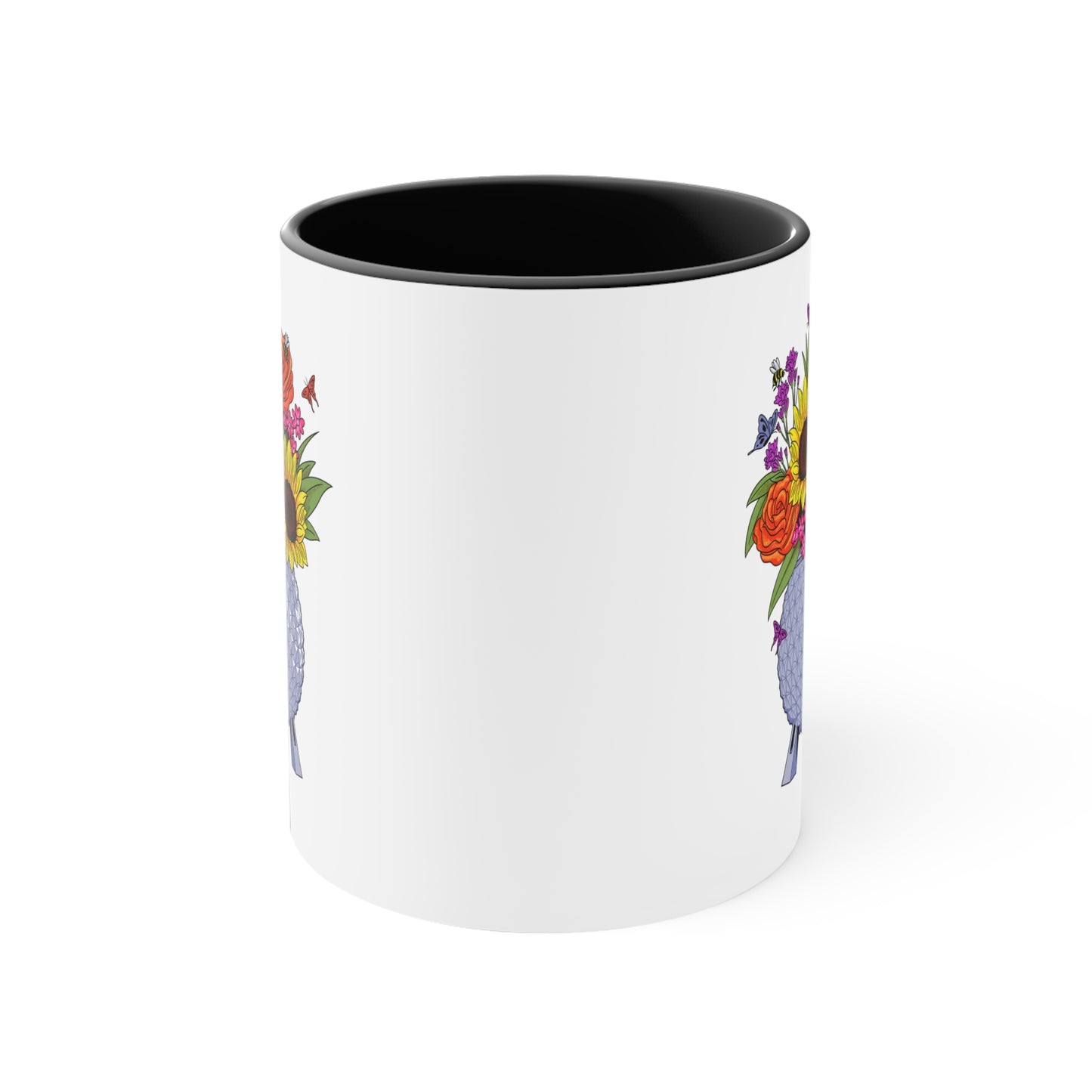 EPCOT Flowers Accent Coffee Mug, 11oz