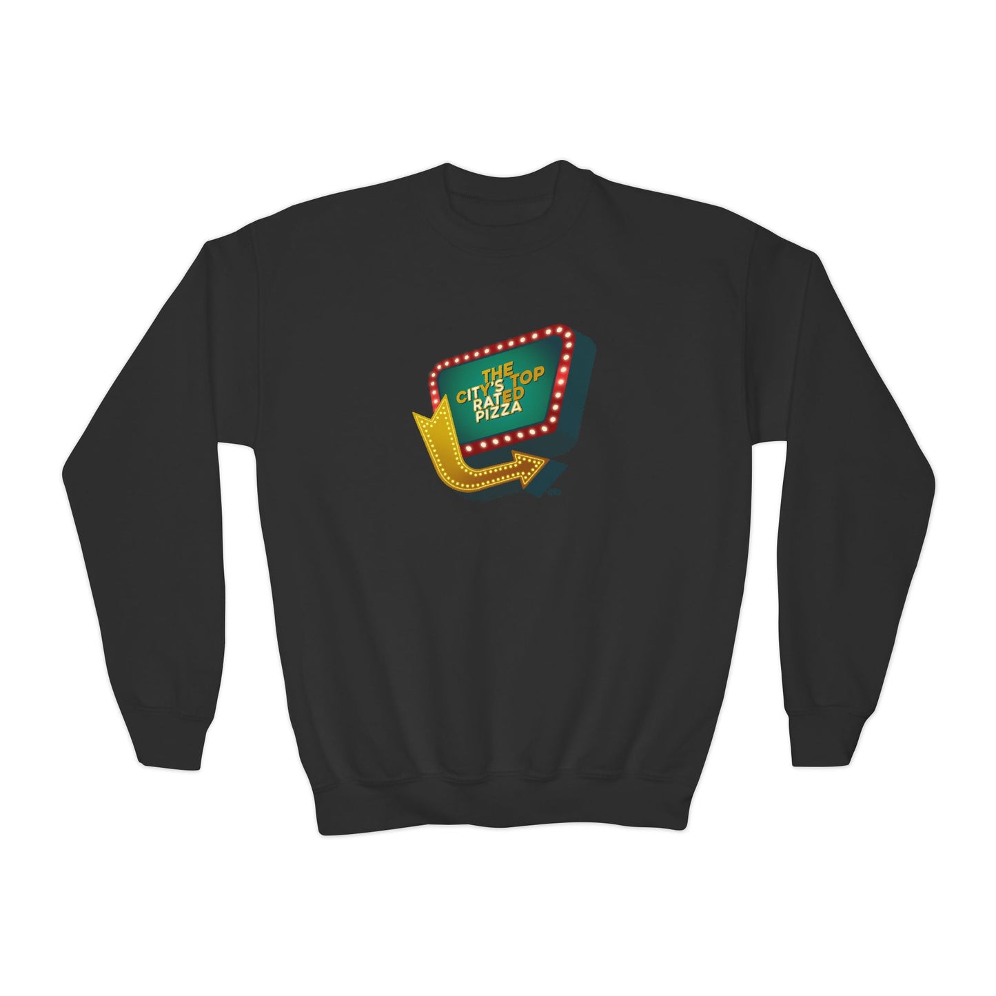 It's Rat Pizza - Youth Crewneck Sweatshirt